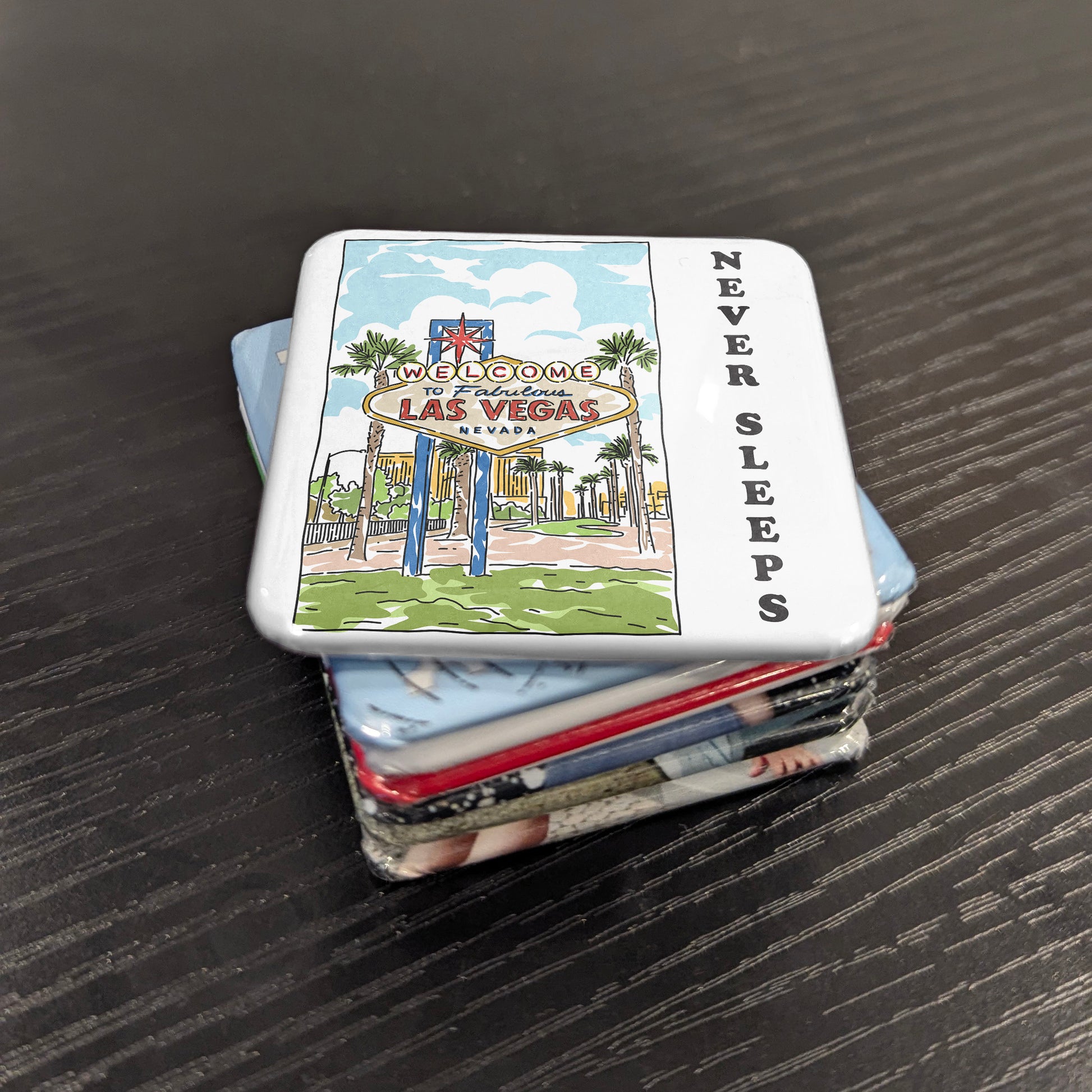 Las Vegas Fridge Magnet