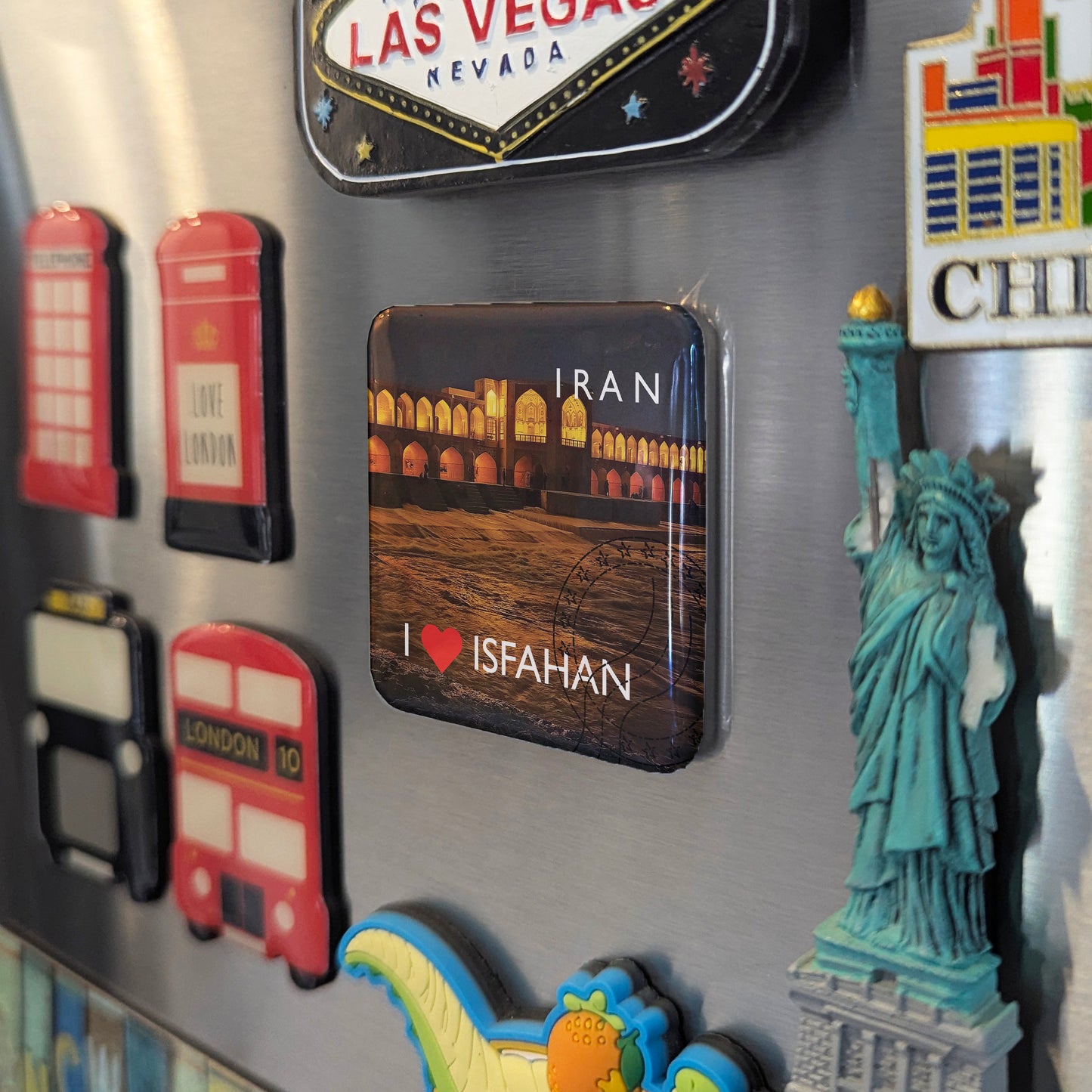 I Love Isfahan Fridge Magnet - PhiloPerse