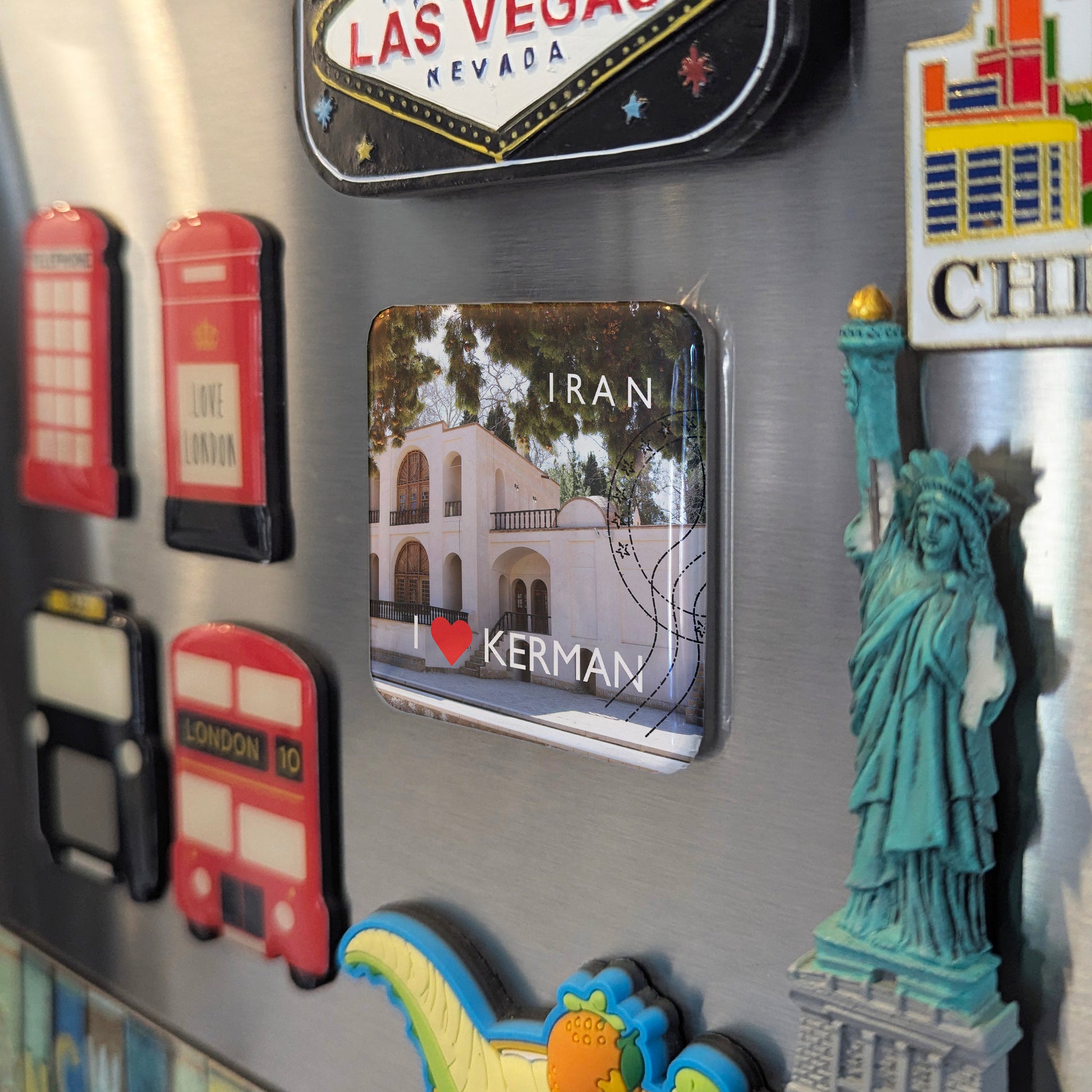I Love Kerman Fridge Magnet - PhiloPerse