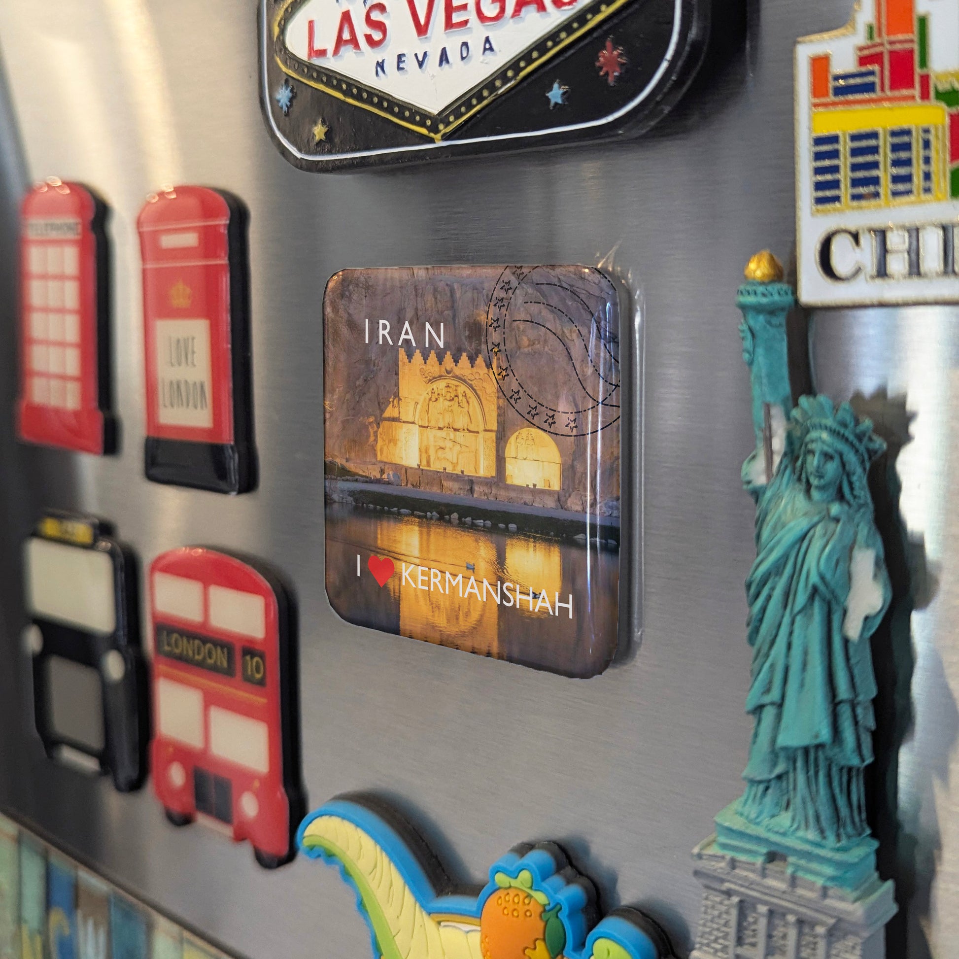 I Love Kermanshah Fridge Magnet - PhiloPerse