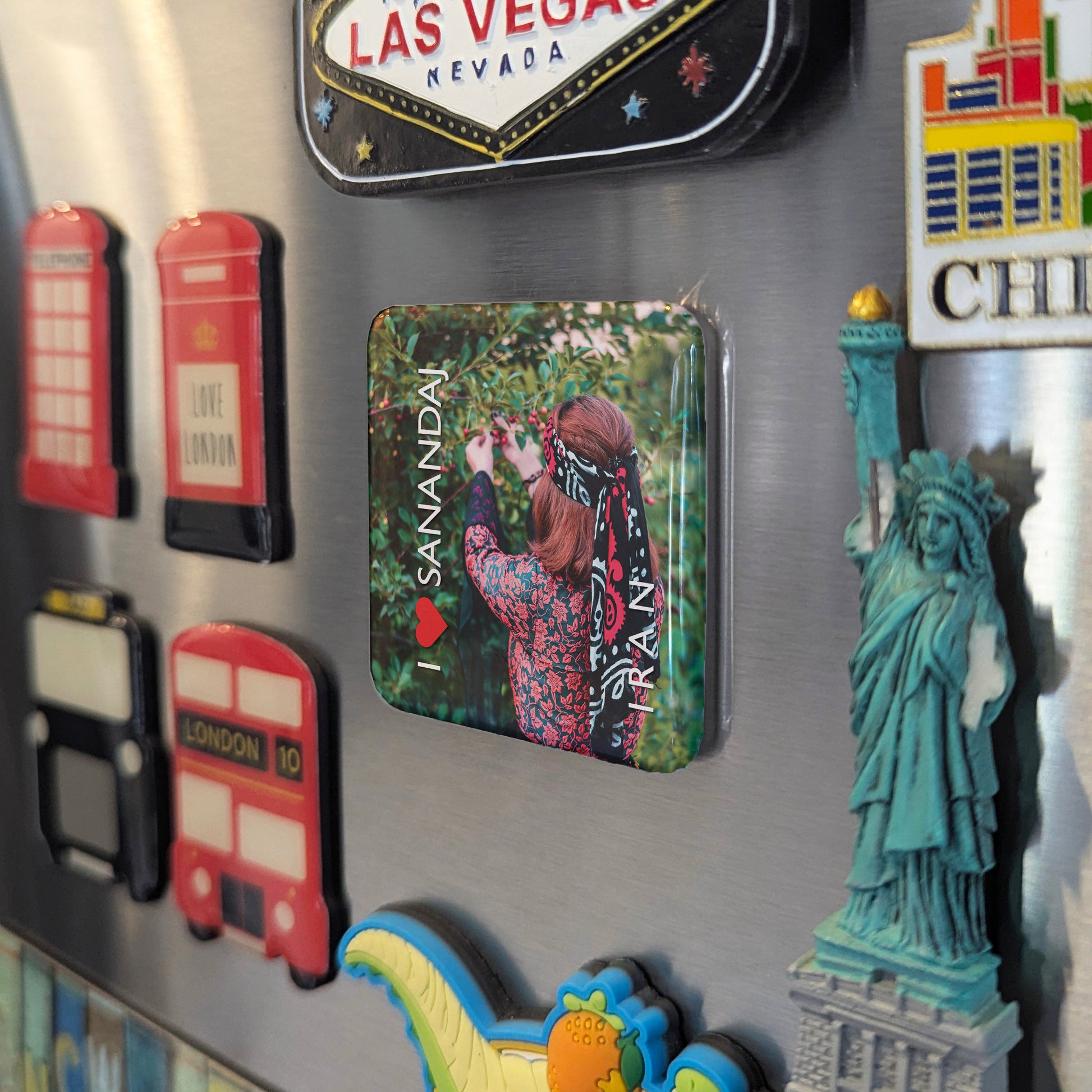 I Love Sanandaj Fridge Magnet - PhiloPerse