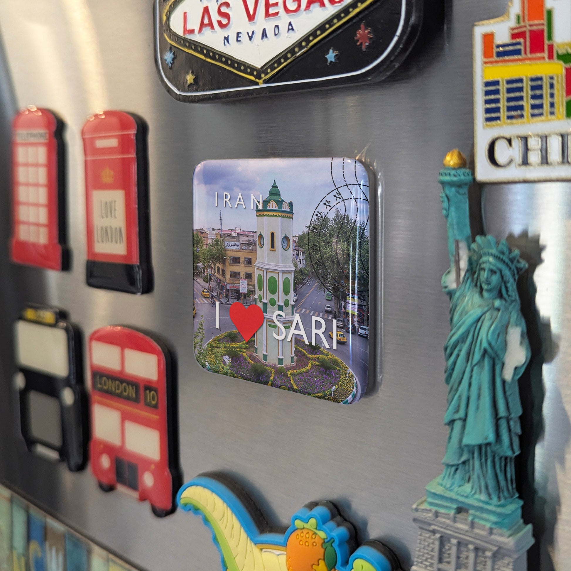 I Love Sari Fridge Magnet - PhiloPerse