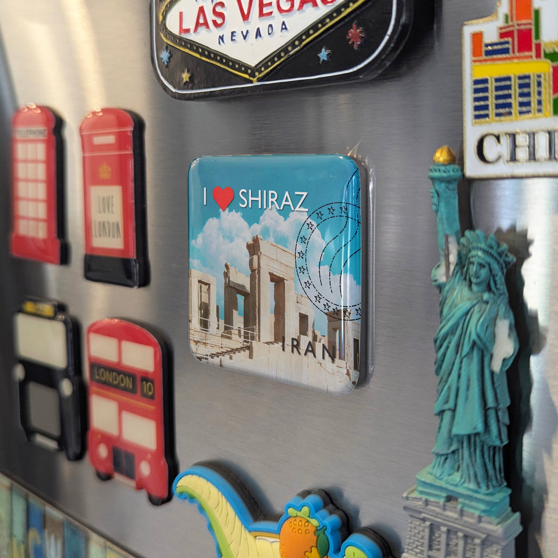 I Love Shiraz Fridge Magnet - PhiloPerse