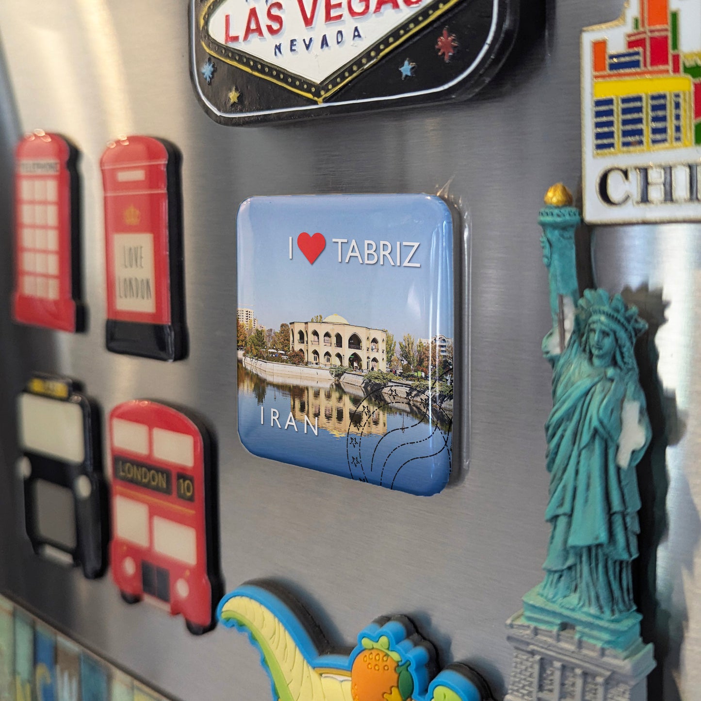 I Love Tabriz Fridge Magnet - PhiloPerse