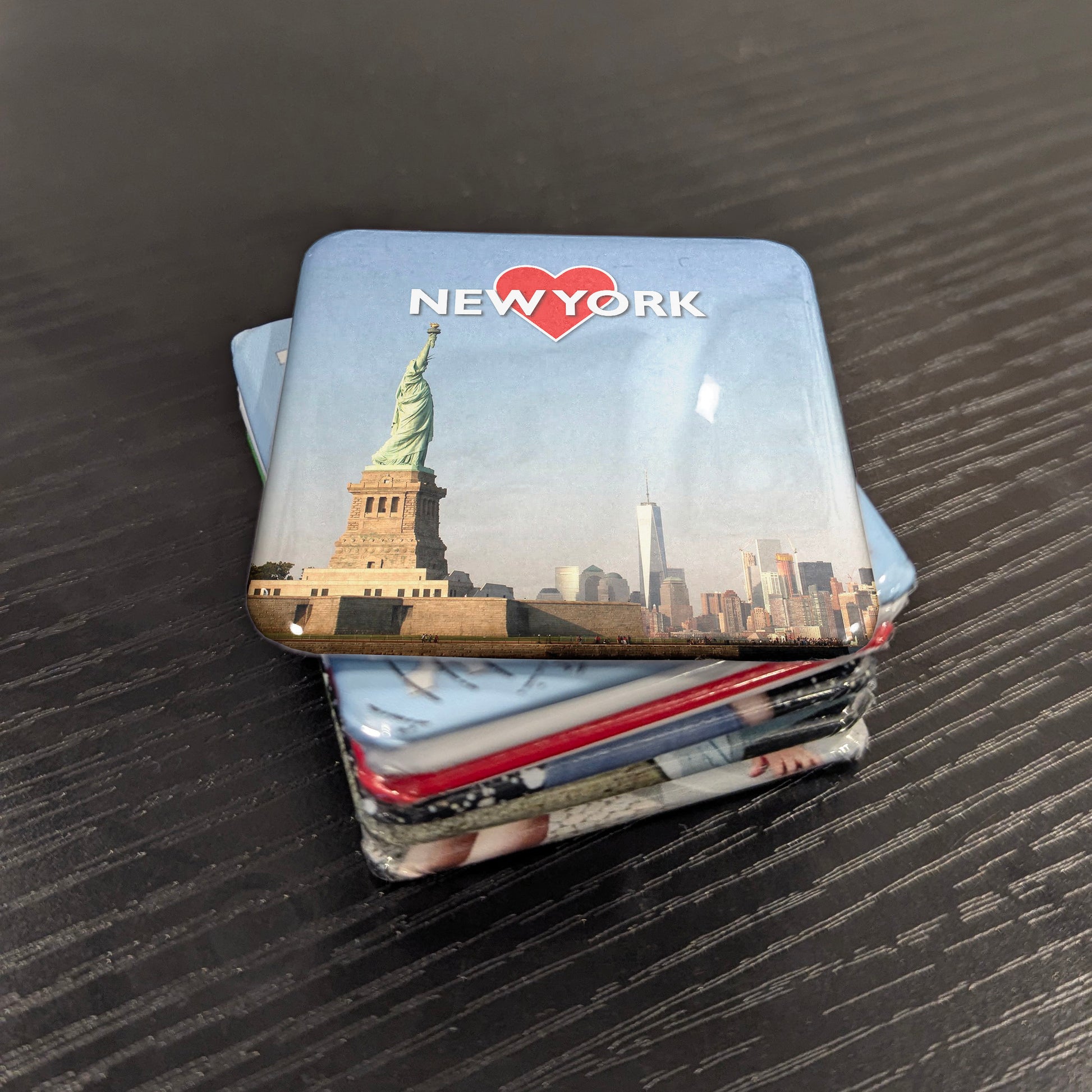 New York View Fridge Magnet - PhiloPerse