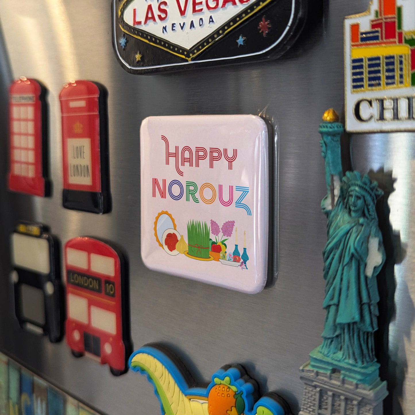 Happy Norouz Fridge Magnet - PhiloPerse