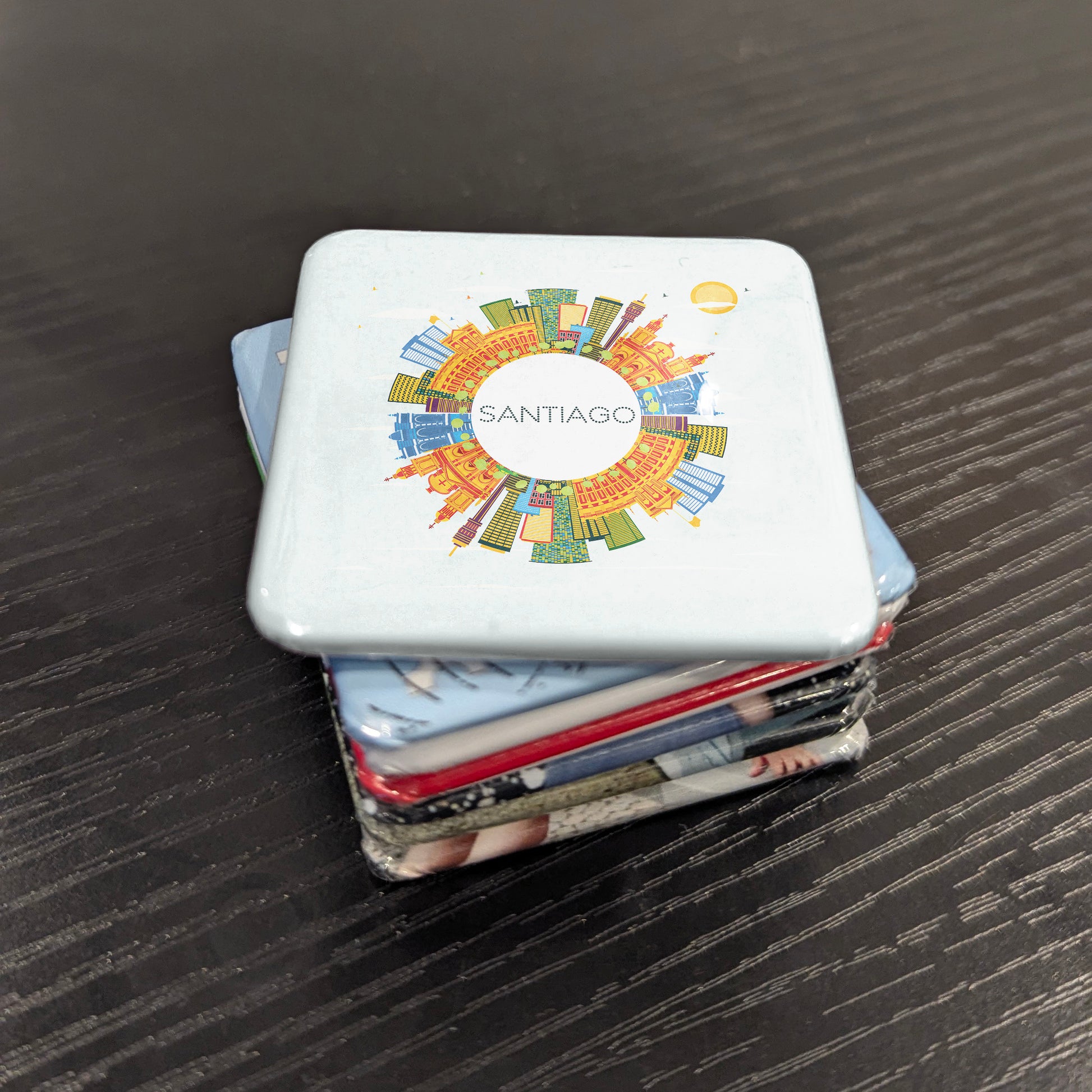 Santiago Skyline Fridge Magnet - PhiloPerse