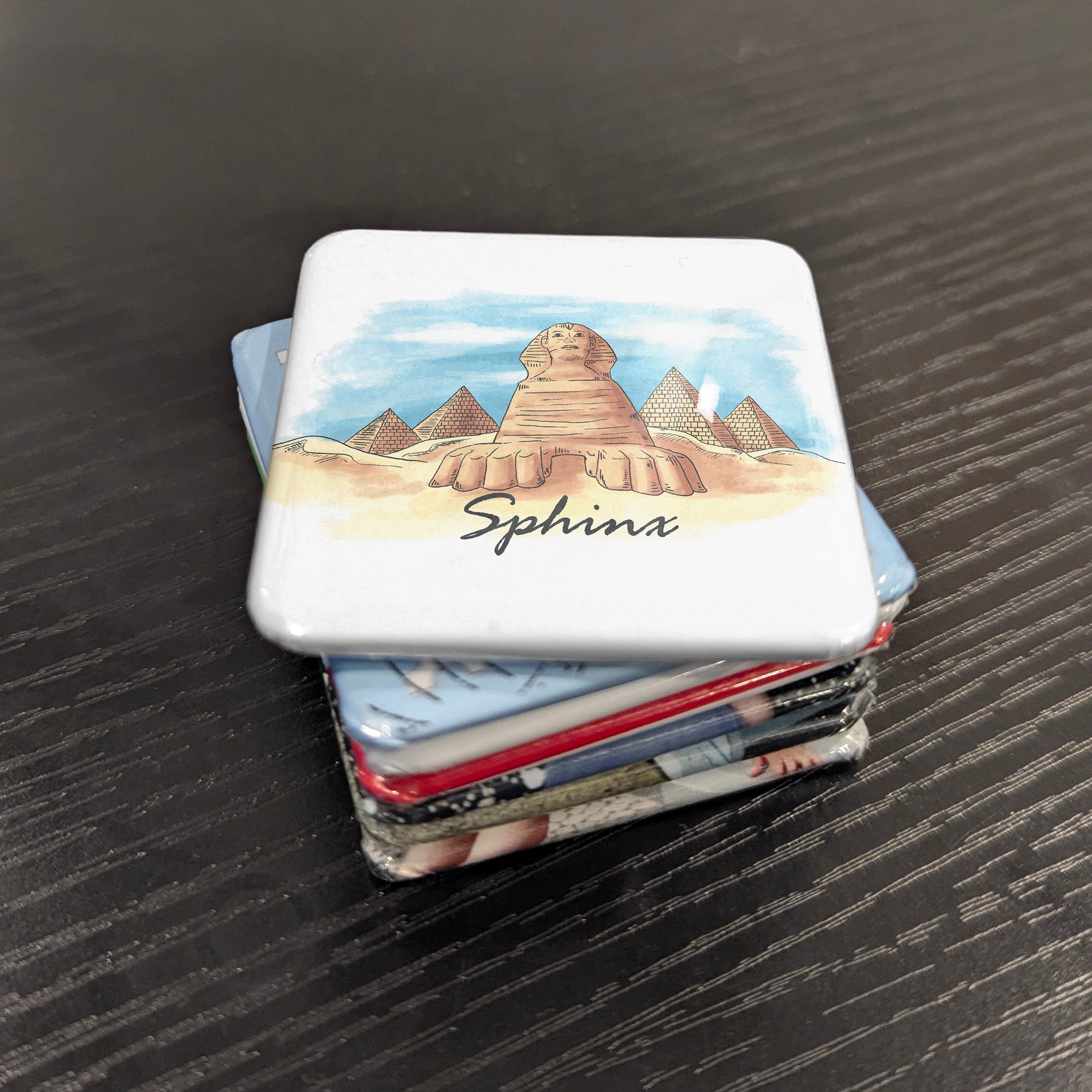 Sphinx in Egypt Fridge Magnet - PhiloPerse
