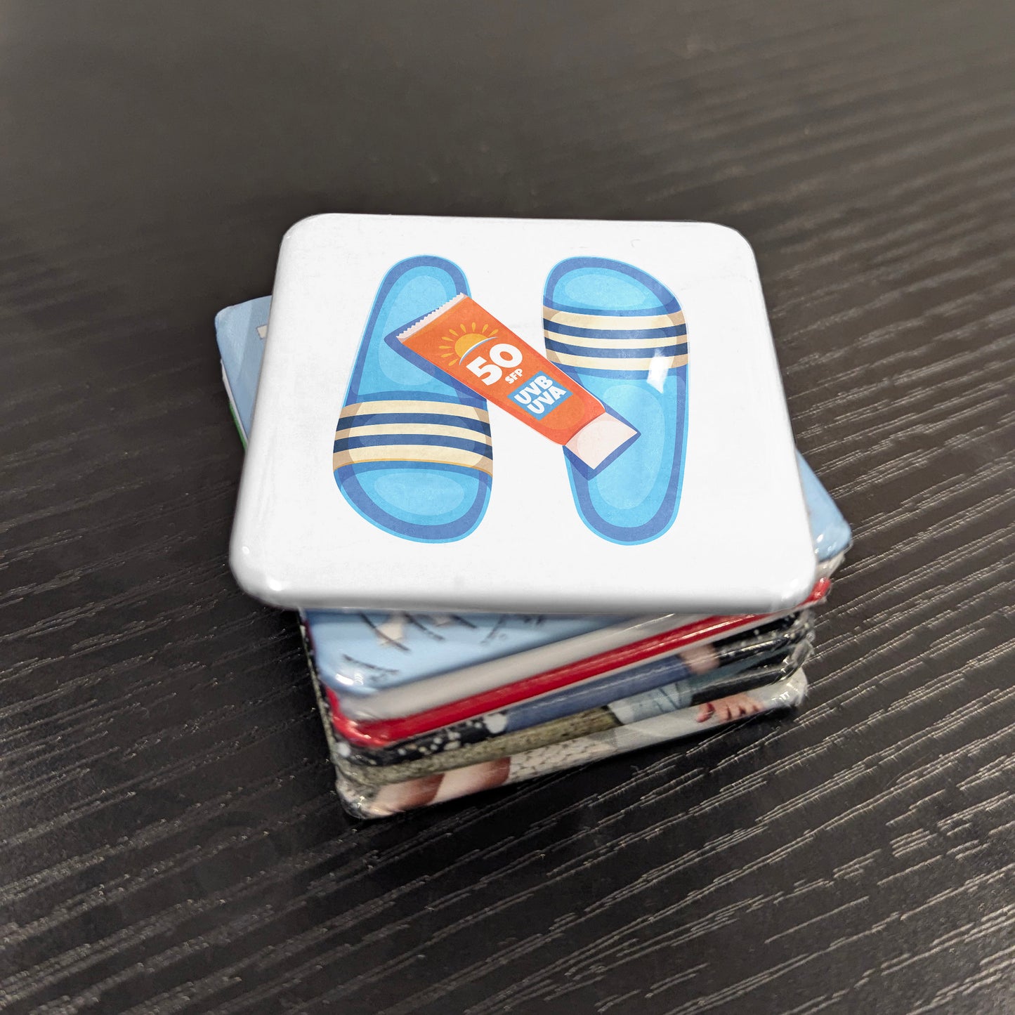 Summer Beach Flip Flop Fridge Magnet - PhiloPerse