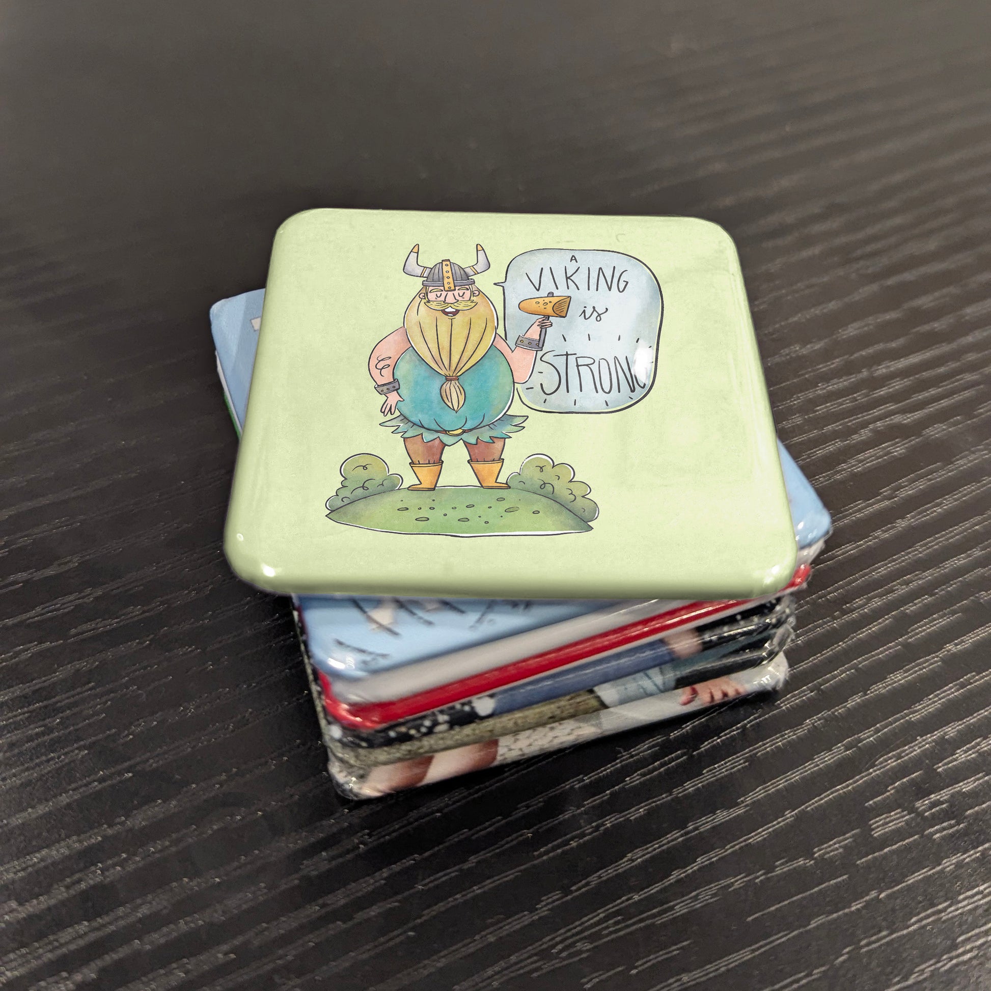 Vikings Are Strong Fridge Magnet - PhiloPerse