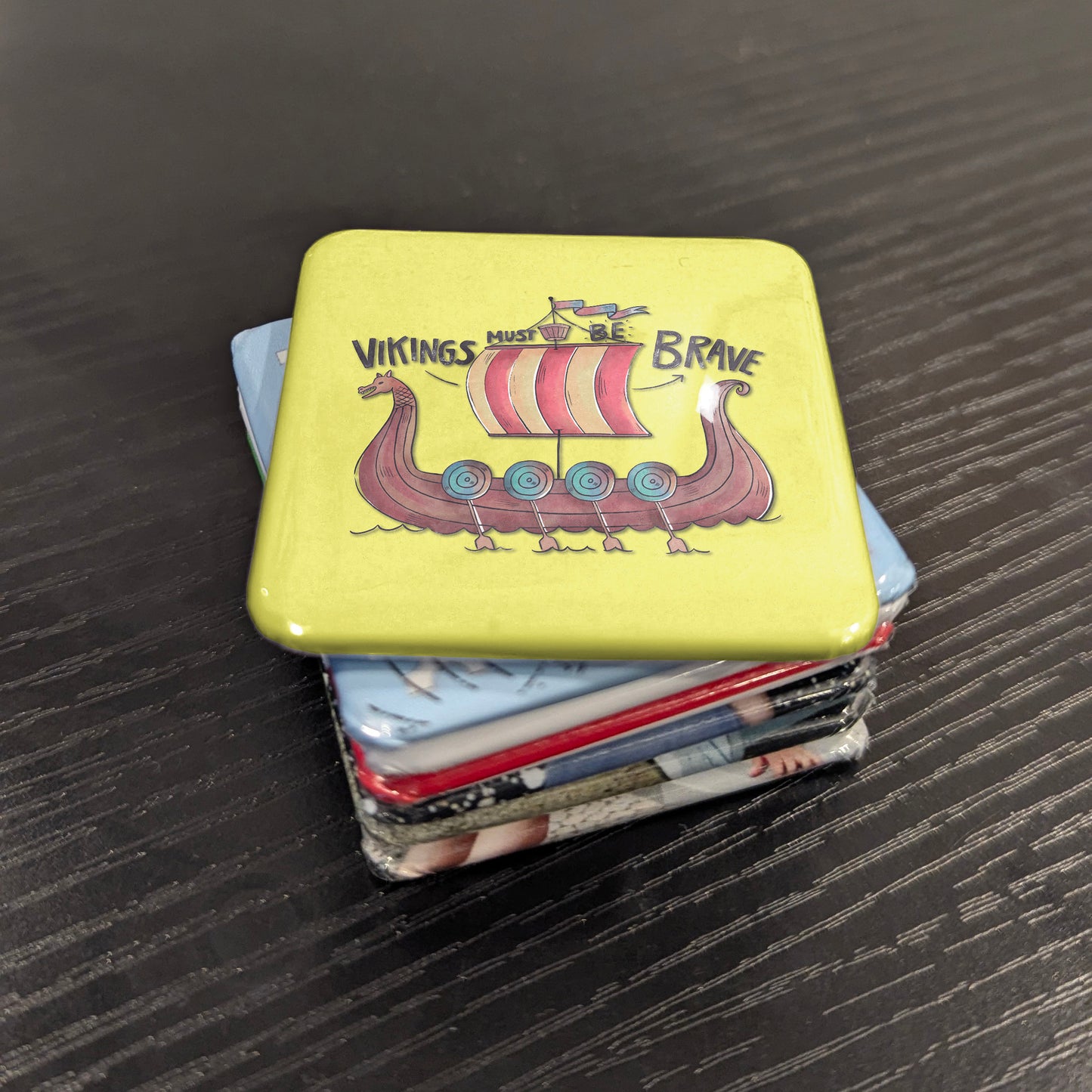 Vikings Must Be Brave Fridge Magnet - PhiloPerse