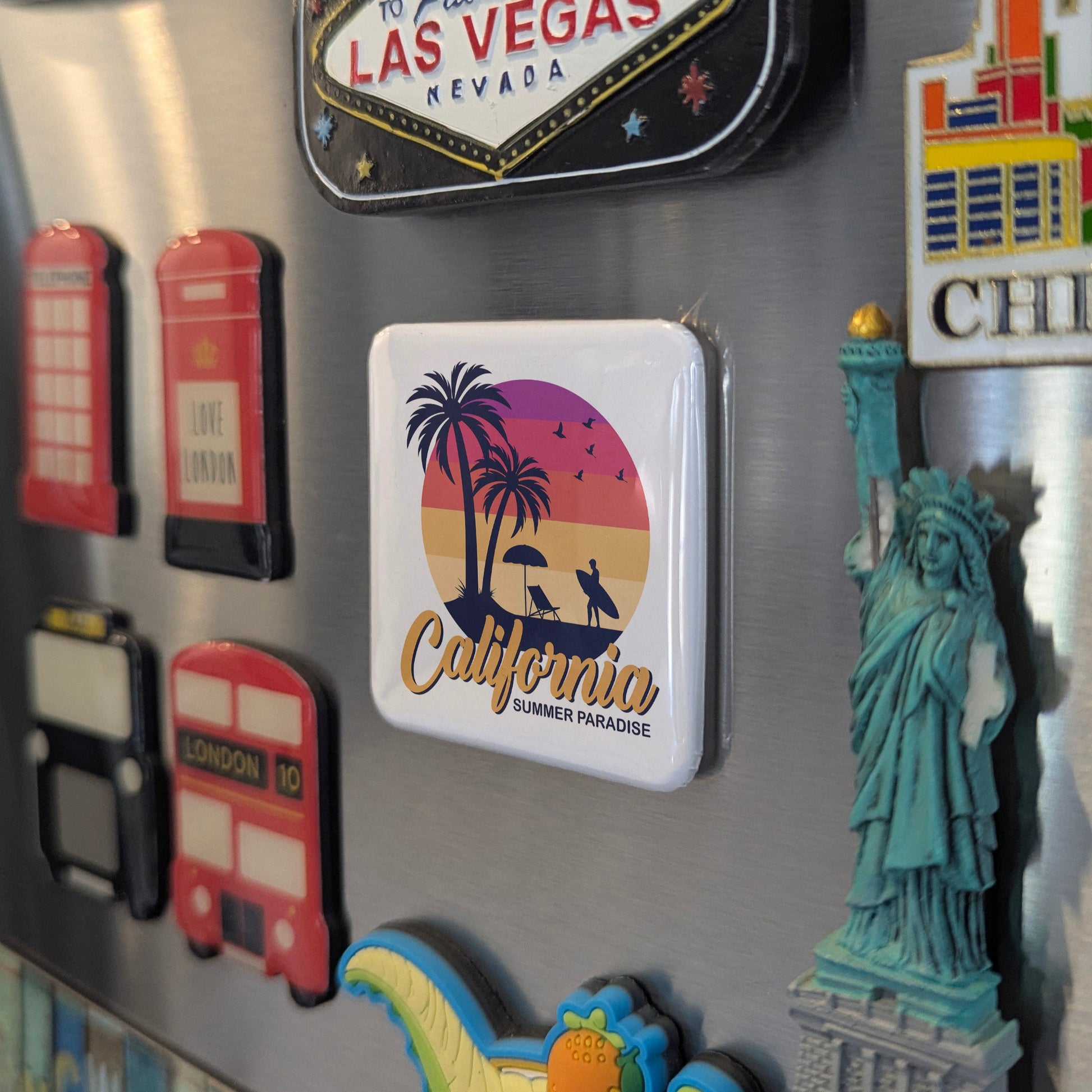 California Fridge Magnet