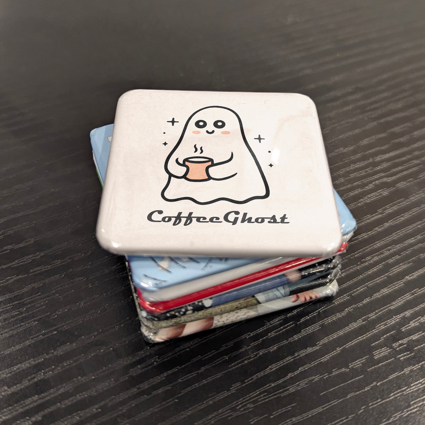 Coffee Ghost Fridge Magnet - PhiloPerse