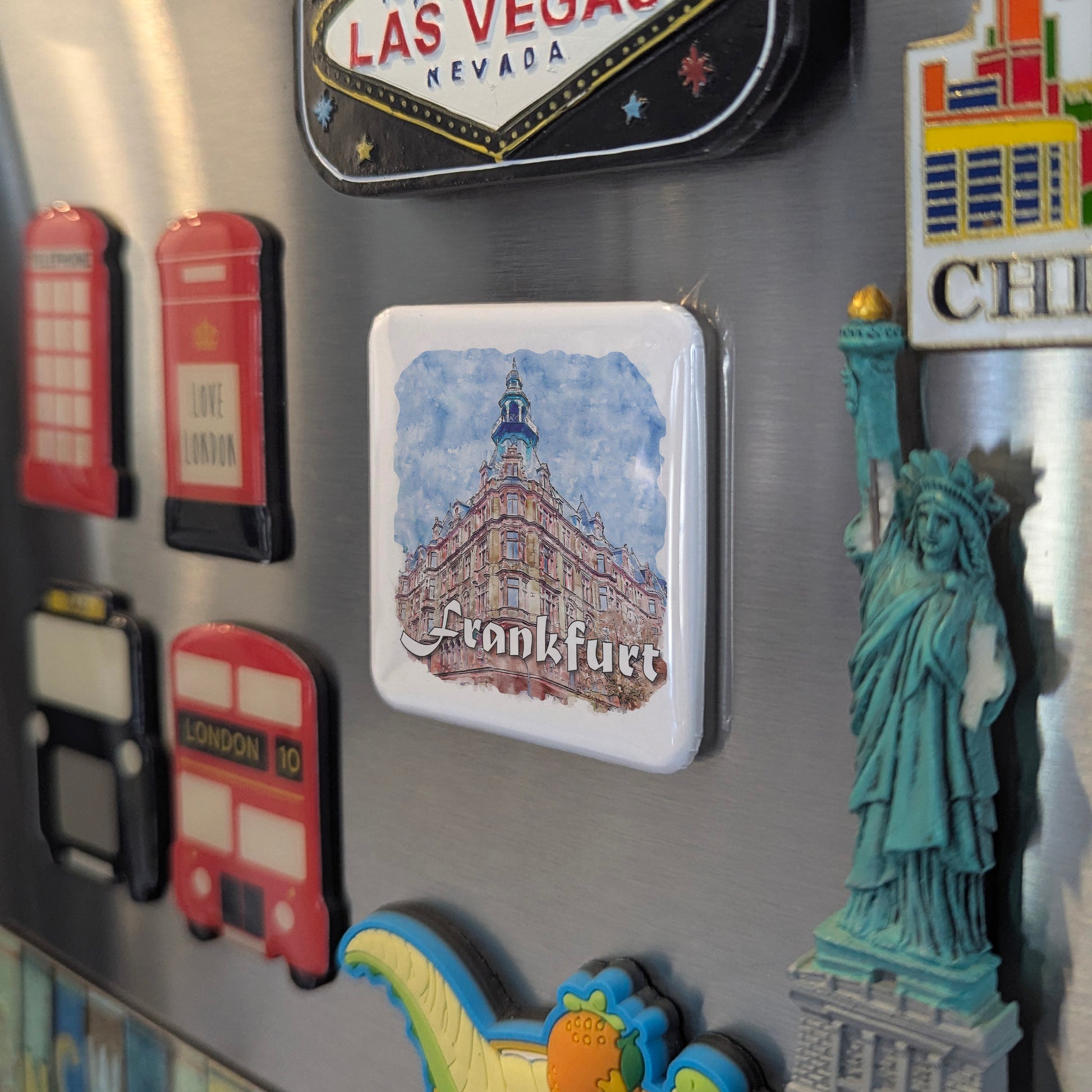 Frankfurt Germany Fridge Magnet - PhiloPerse