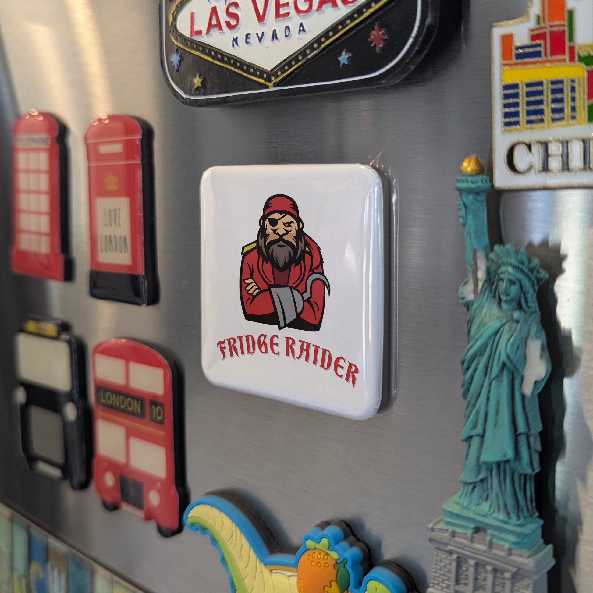 Fridge Raider Fridge Magnet - PhiloPerse