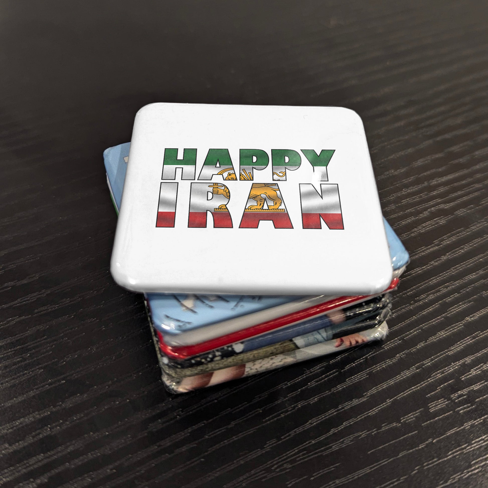 Happy Iran Fridge Magnet - PhiloPerse