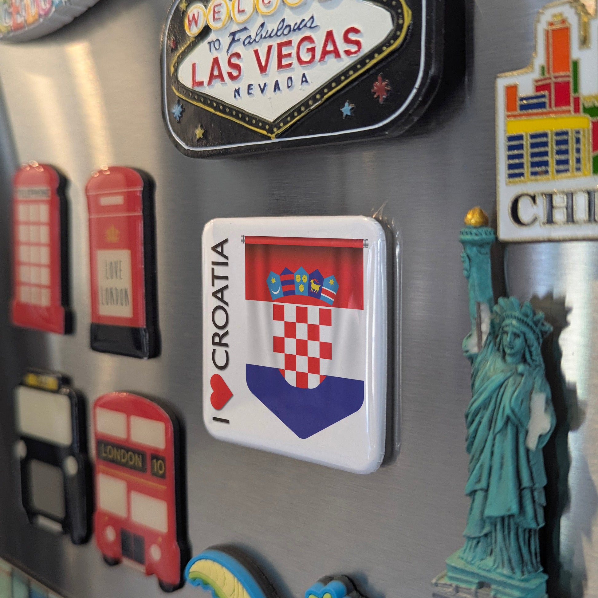 I Love Croatia Fridge Magnet