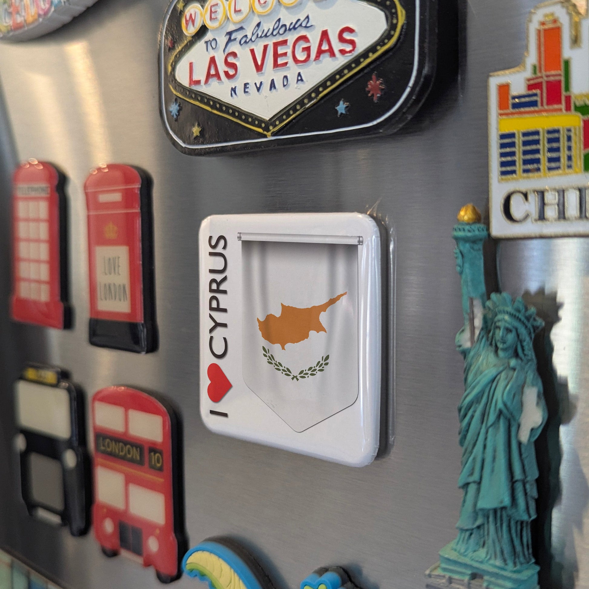 I Love Cyprus Fridge Magnet