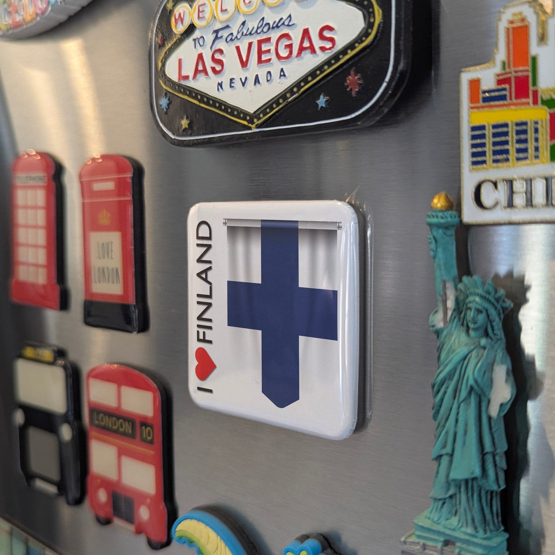 I Love Finland Fridge Magnet