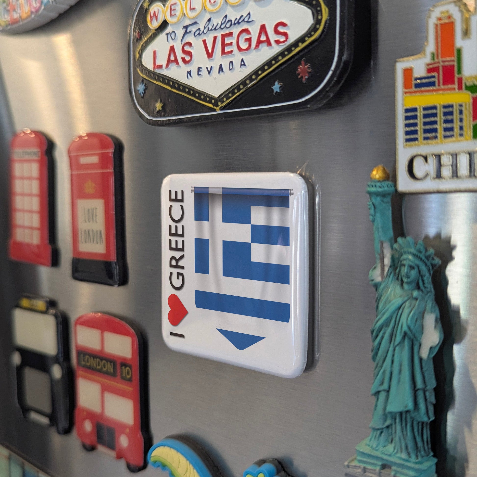 I Love Greece Fridge Magnet