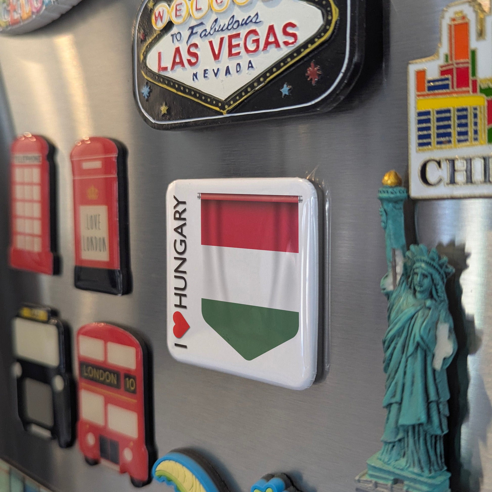 I Love Hungary Fridge Magnet