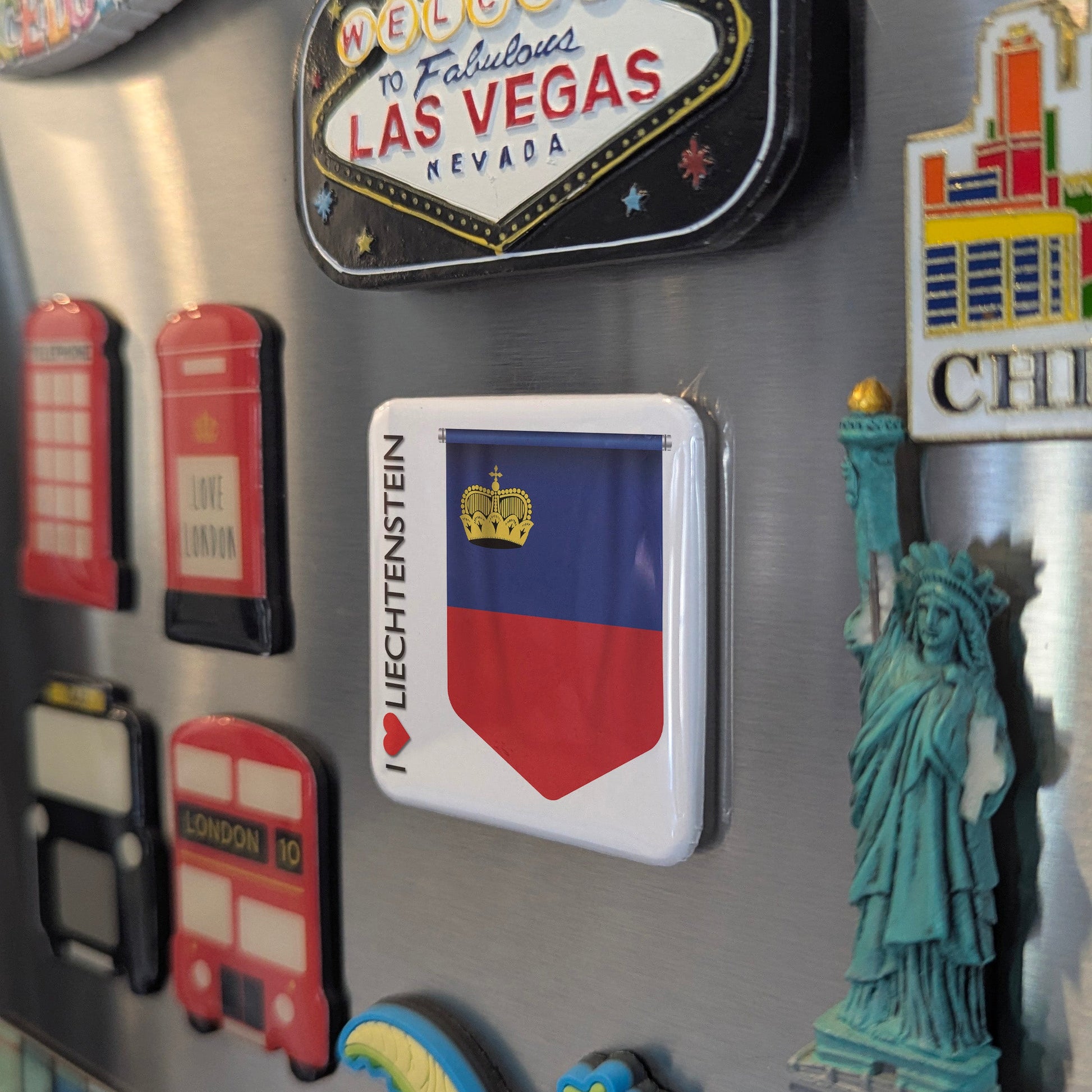 I Love Liechtenstein Fridge Magnet