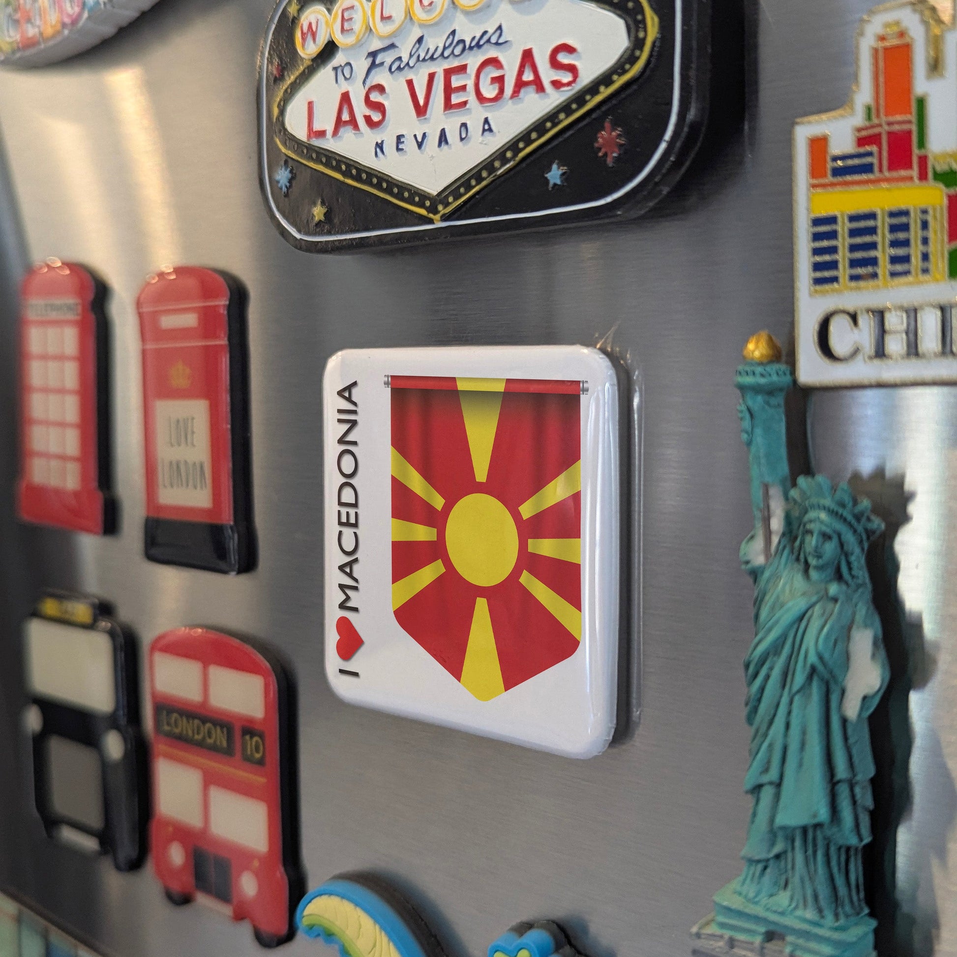 I Love Macedonia Fridge Magnet