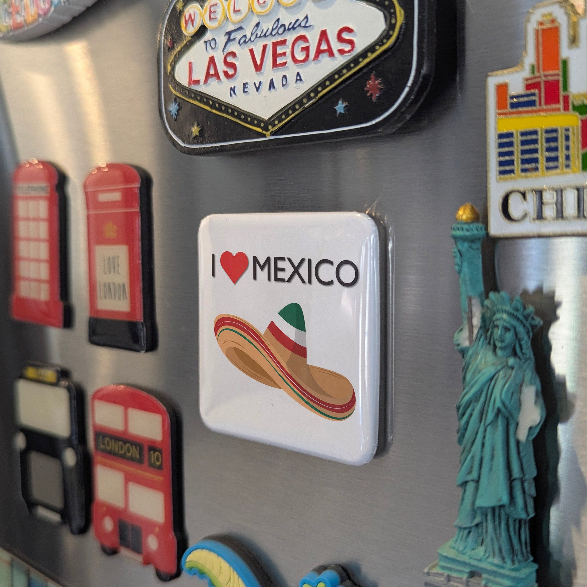 I LOVE Mexico Fridge Magnet