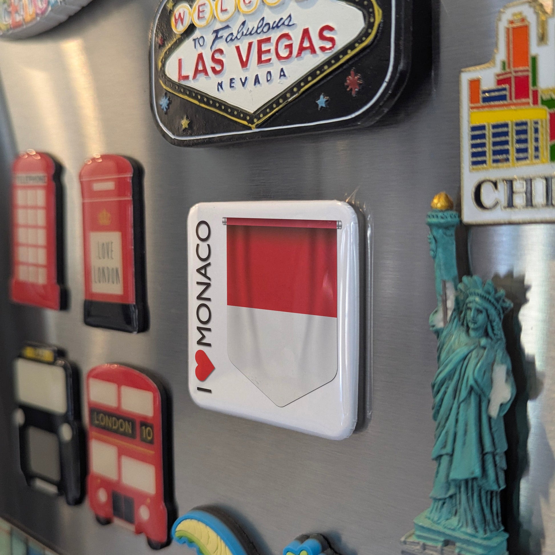 I Love Monaco Fridge Magnet