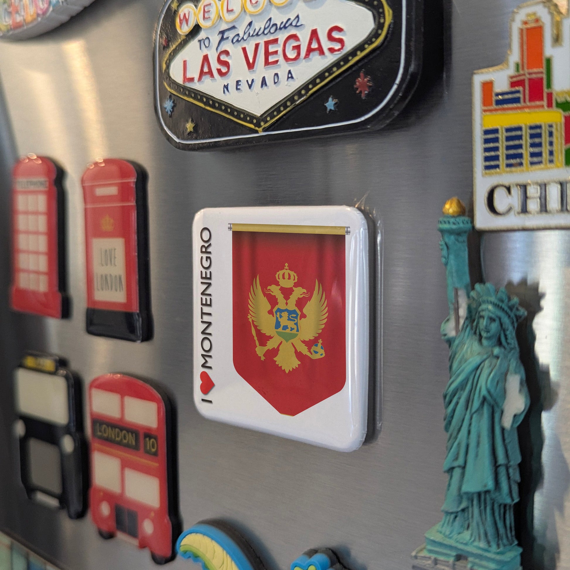I Love Montenegro Fridge Magnet