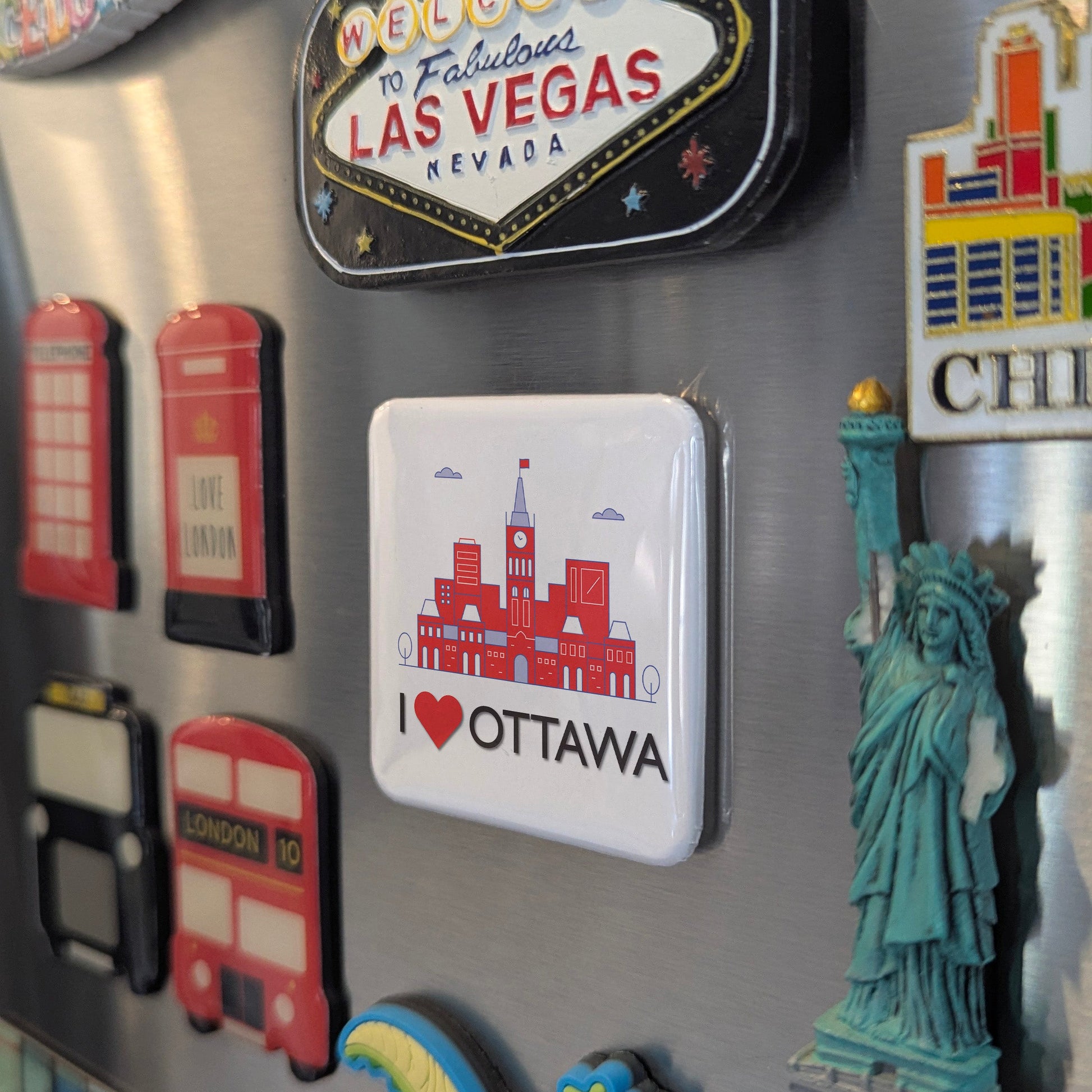 I love Ottawa Fridge Magnet