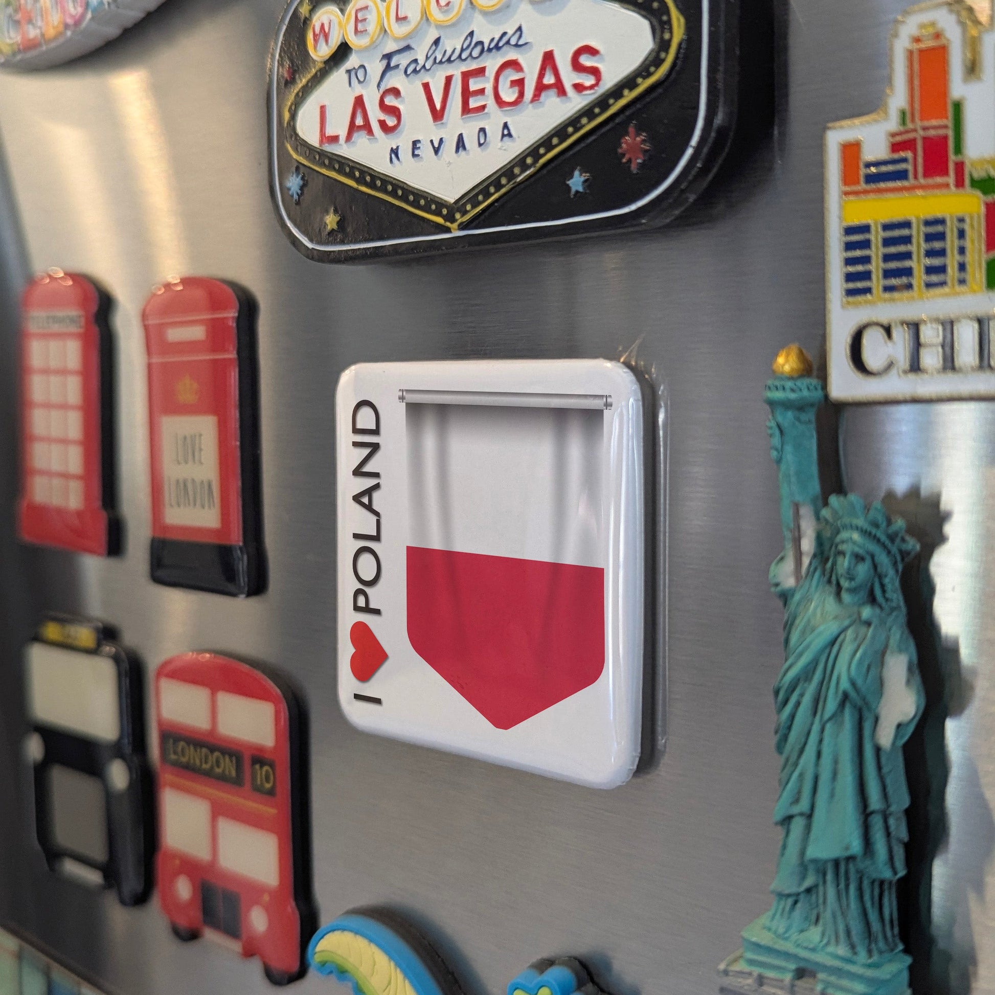I Love Poland Fridge Magnet