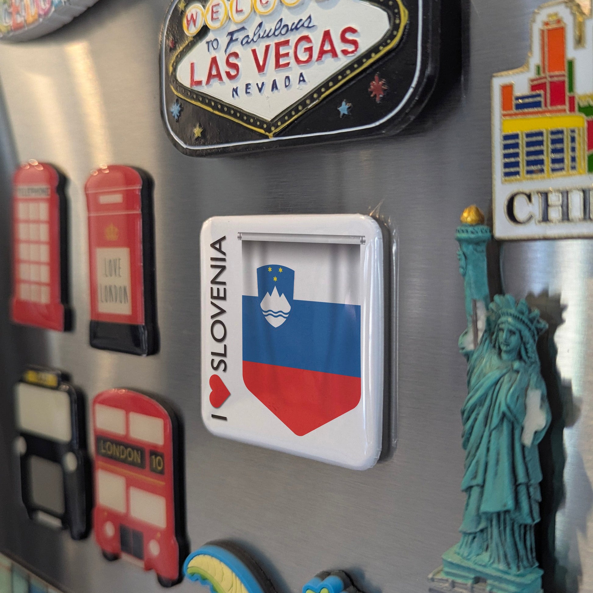 I Love Slovenia Fridge Magnet