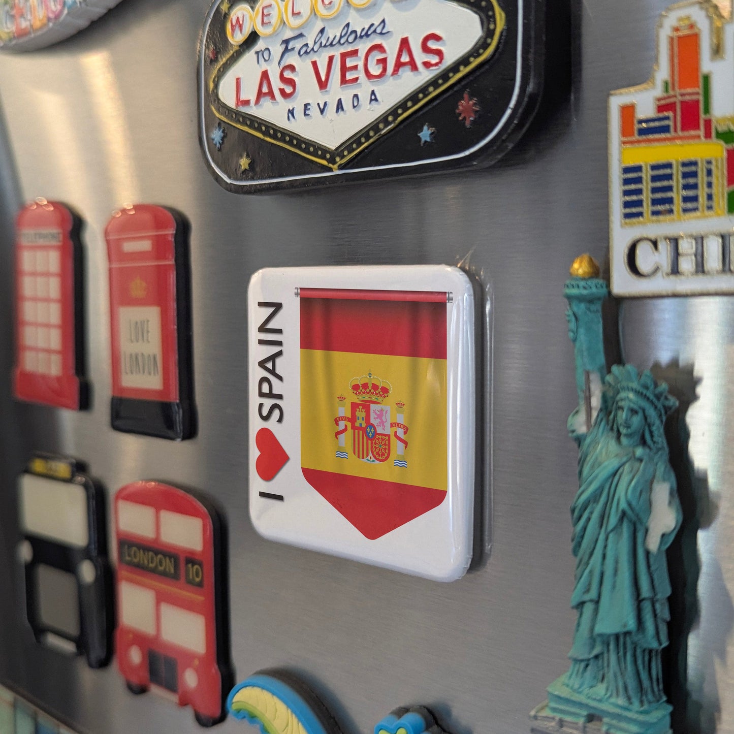 I Love Spain Fridge Magnet