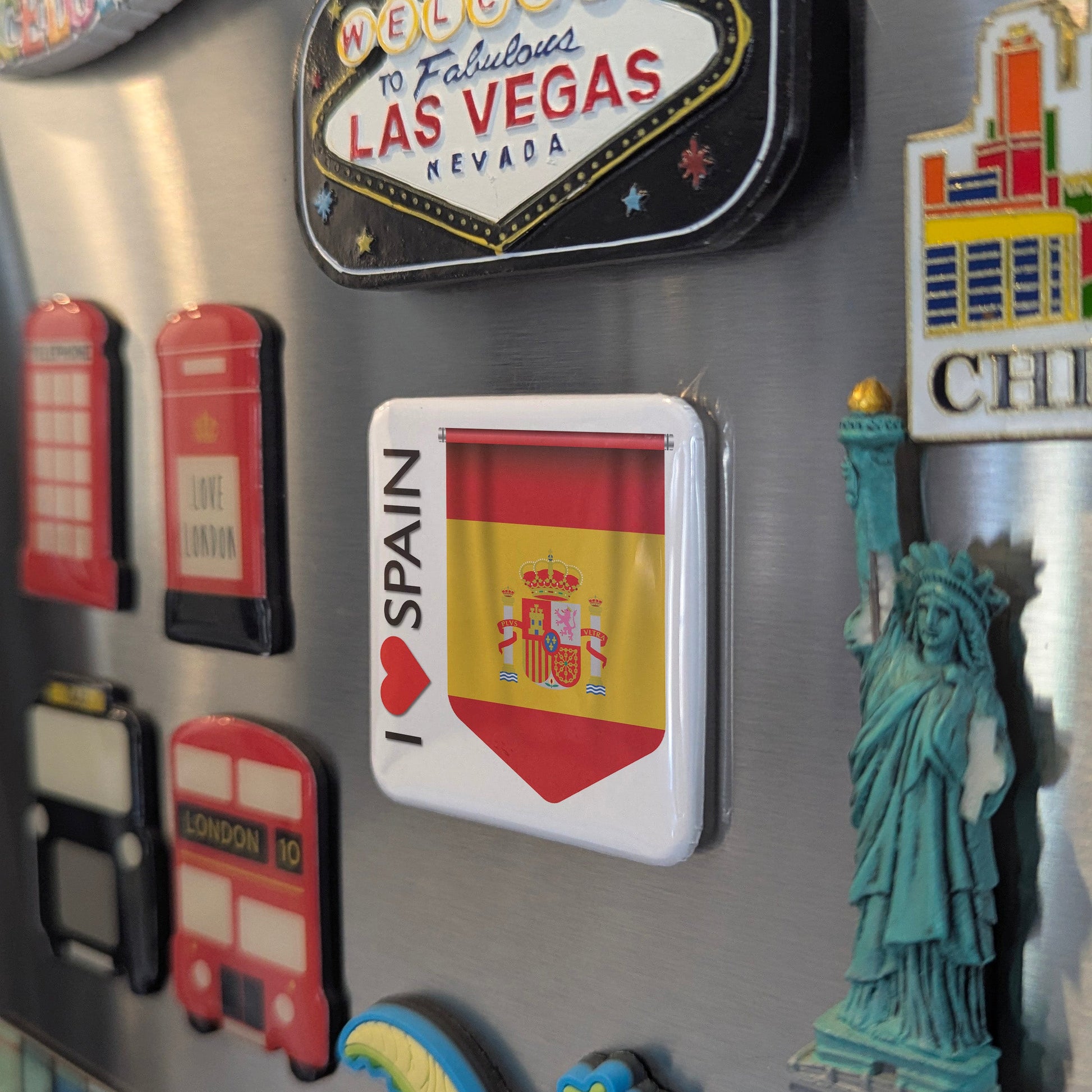 I Love Spain Fridge Magnet
