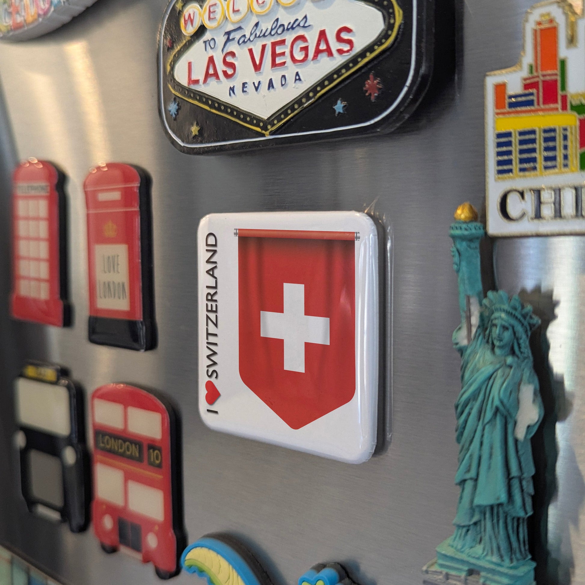 I Love Switzerland Fridge Magnet