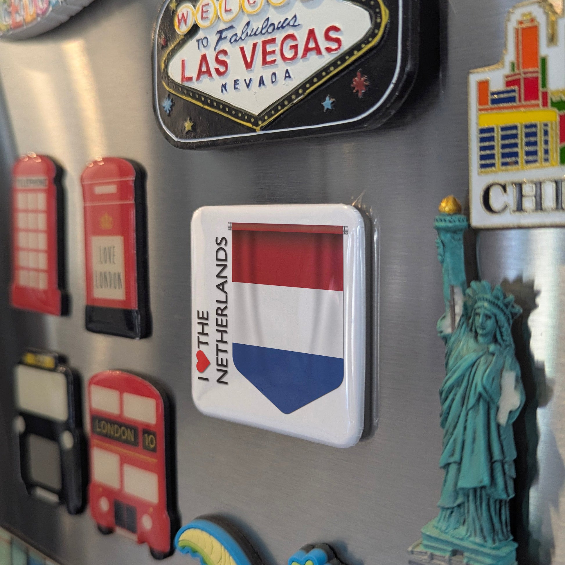 I Love The Netherlands Fridge Magnet