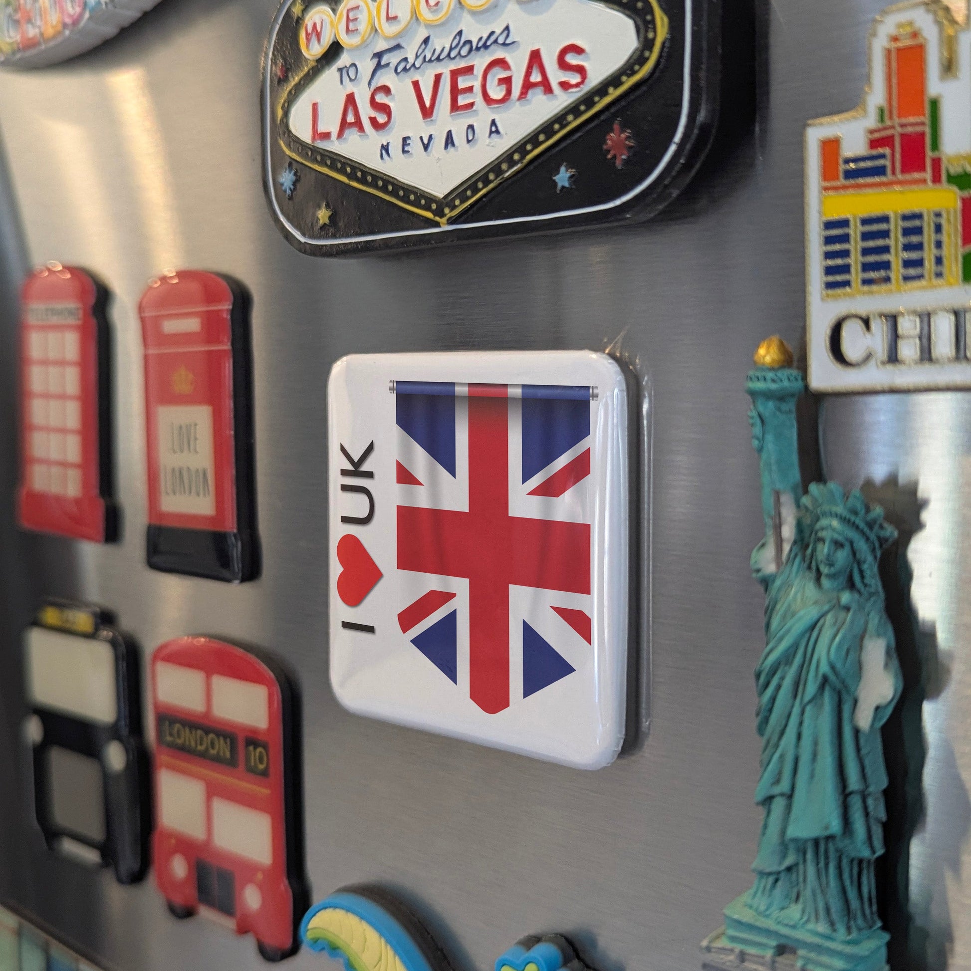 I Love The UK Fridge Magnet
