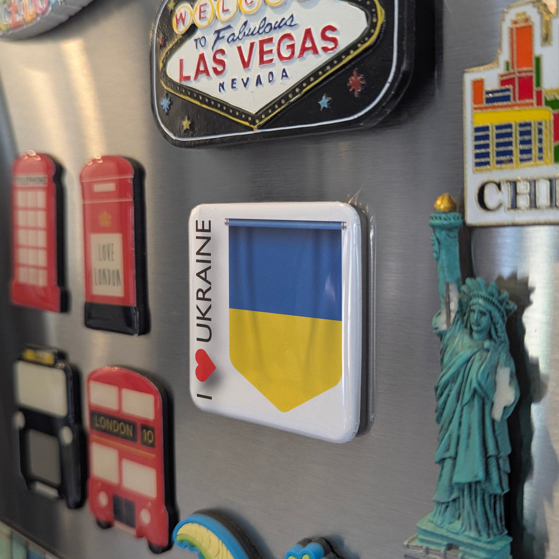 I Love Ukraine Fridge Magnet