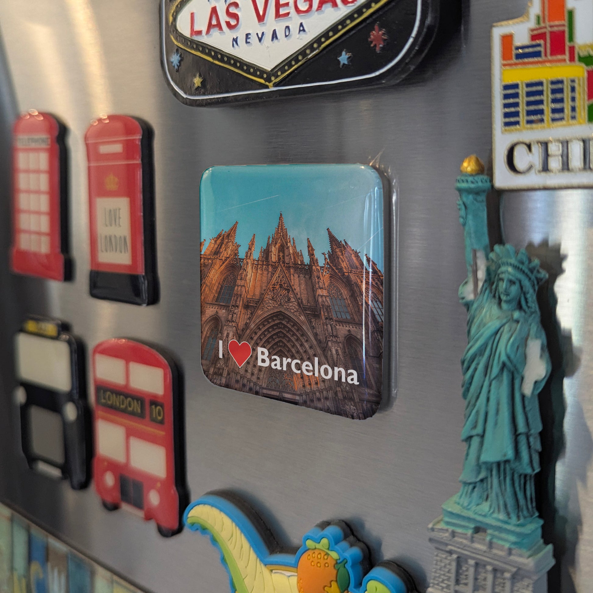 I Love Barcelona Fridge Magnet - PhiloPerse