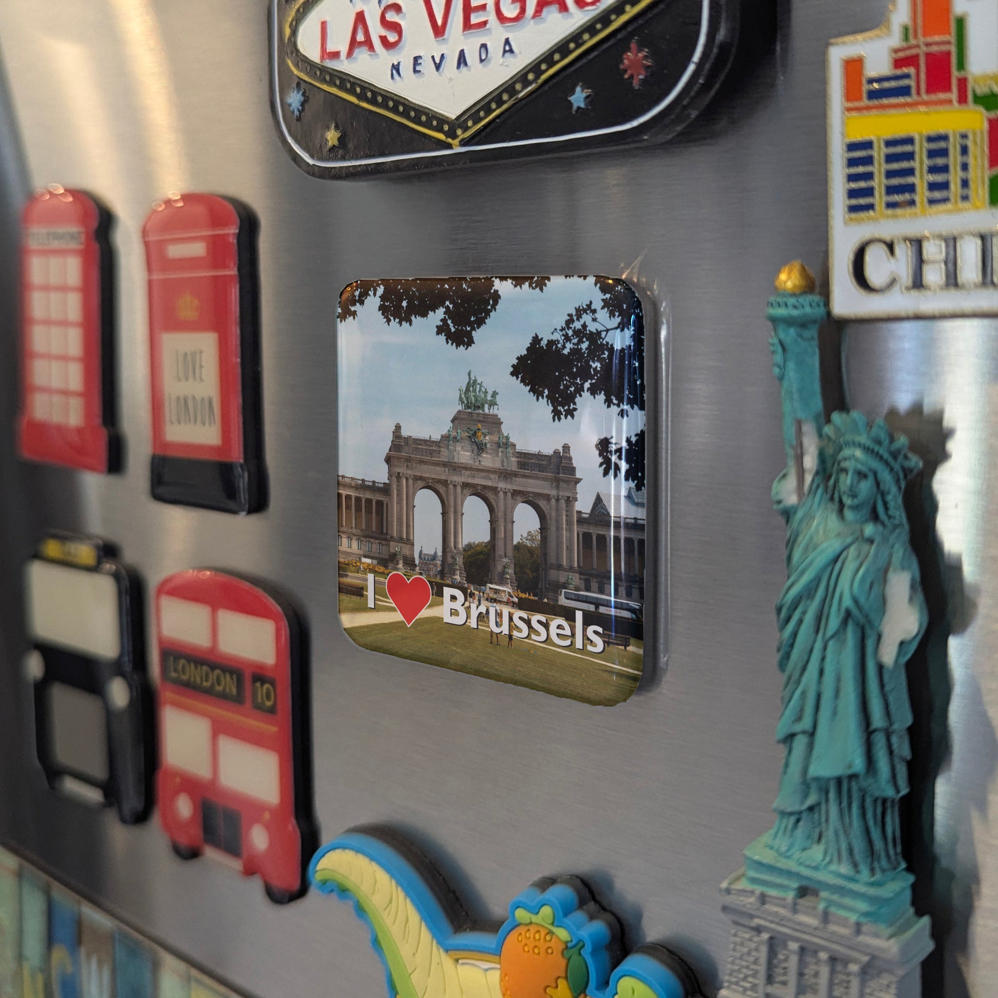 I Love Brussels Fridge Magnet - PhiloPerse