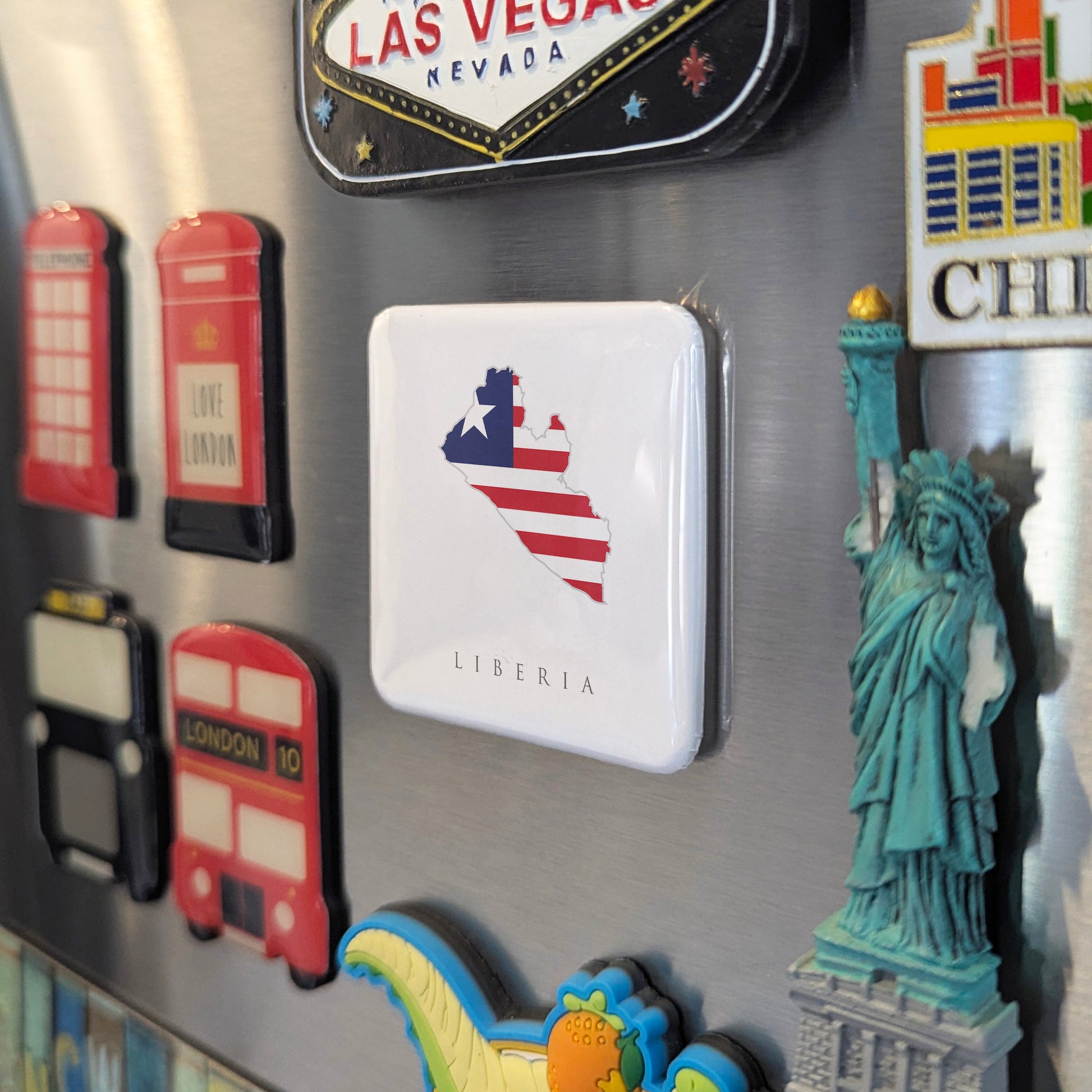 Liberia Fridge Magnet - PhiloPerse