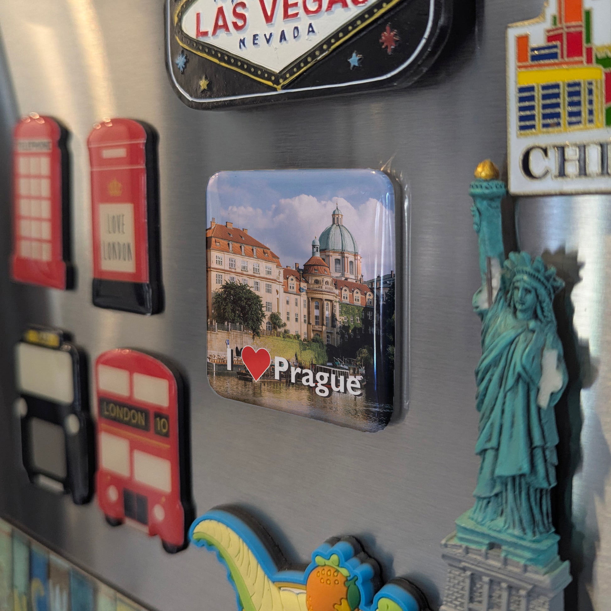 I Love Prague Fridge Magnet - PhiloPerse