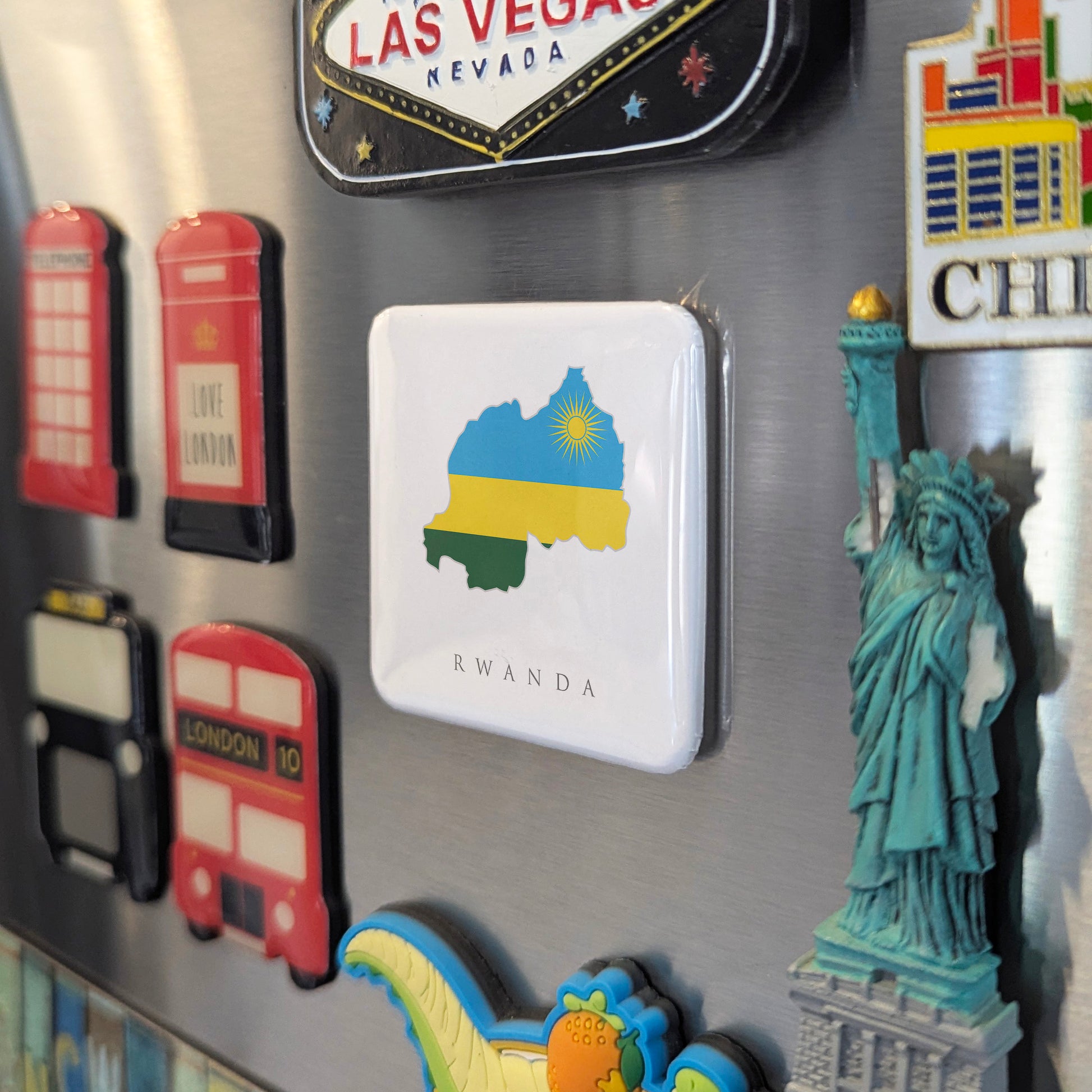 Rwanda Fridge Magnet - PhiloPerse