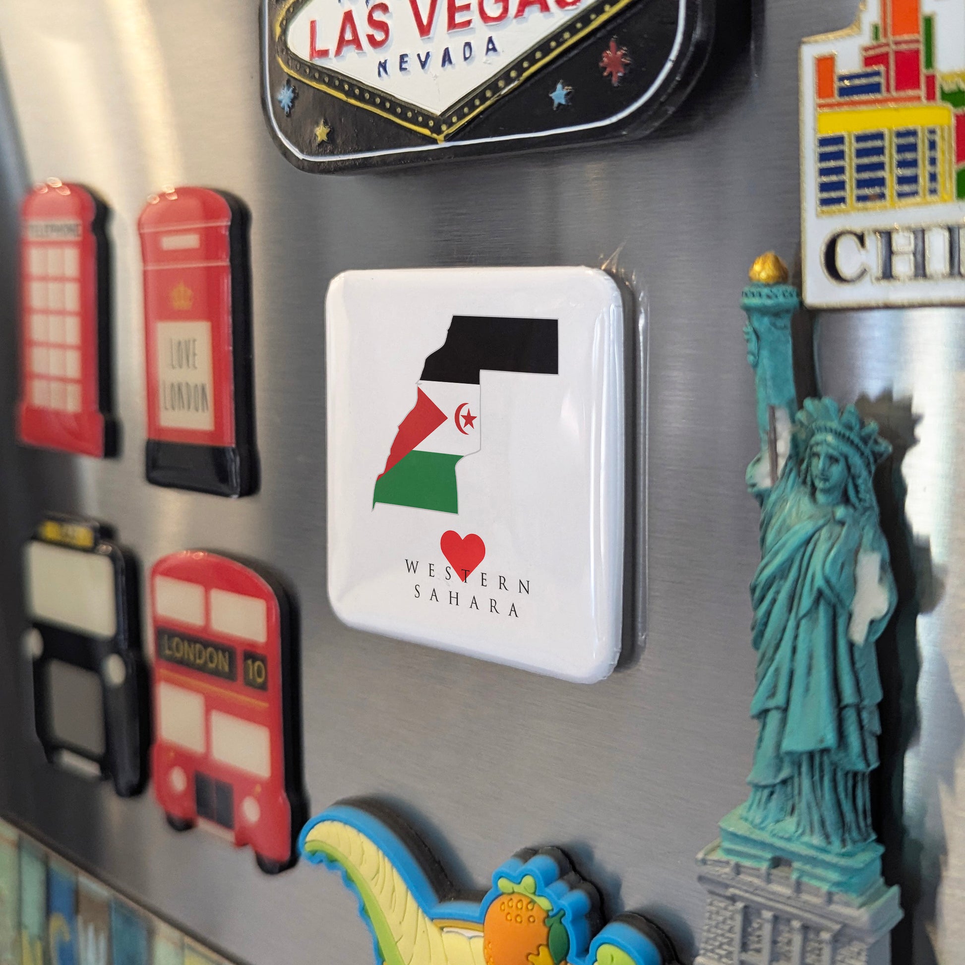 Western Sahara Fridge Magnet - PhiloPerse