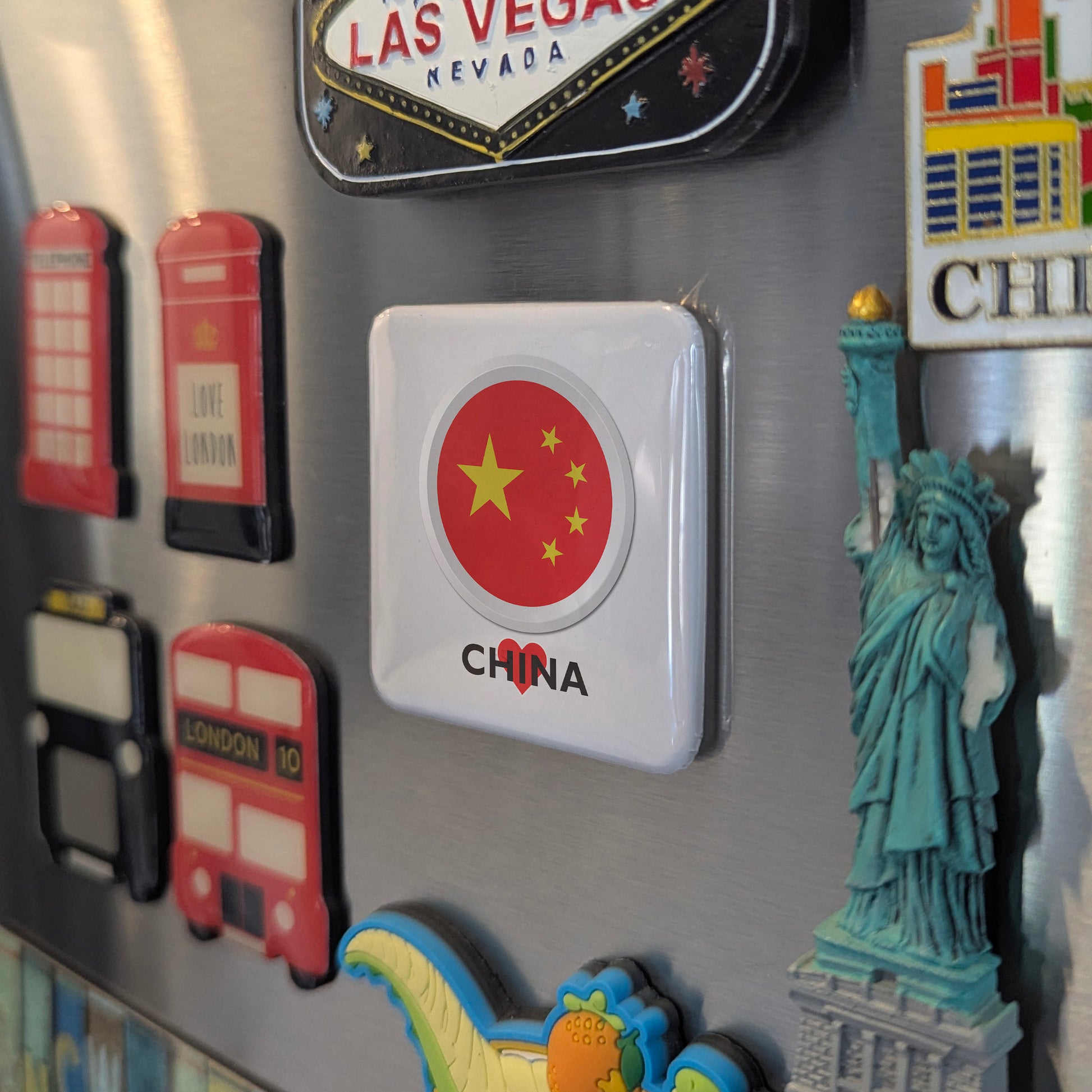 I Love China Fridge Magnet - PhiloPerse