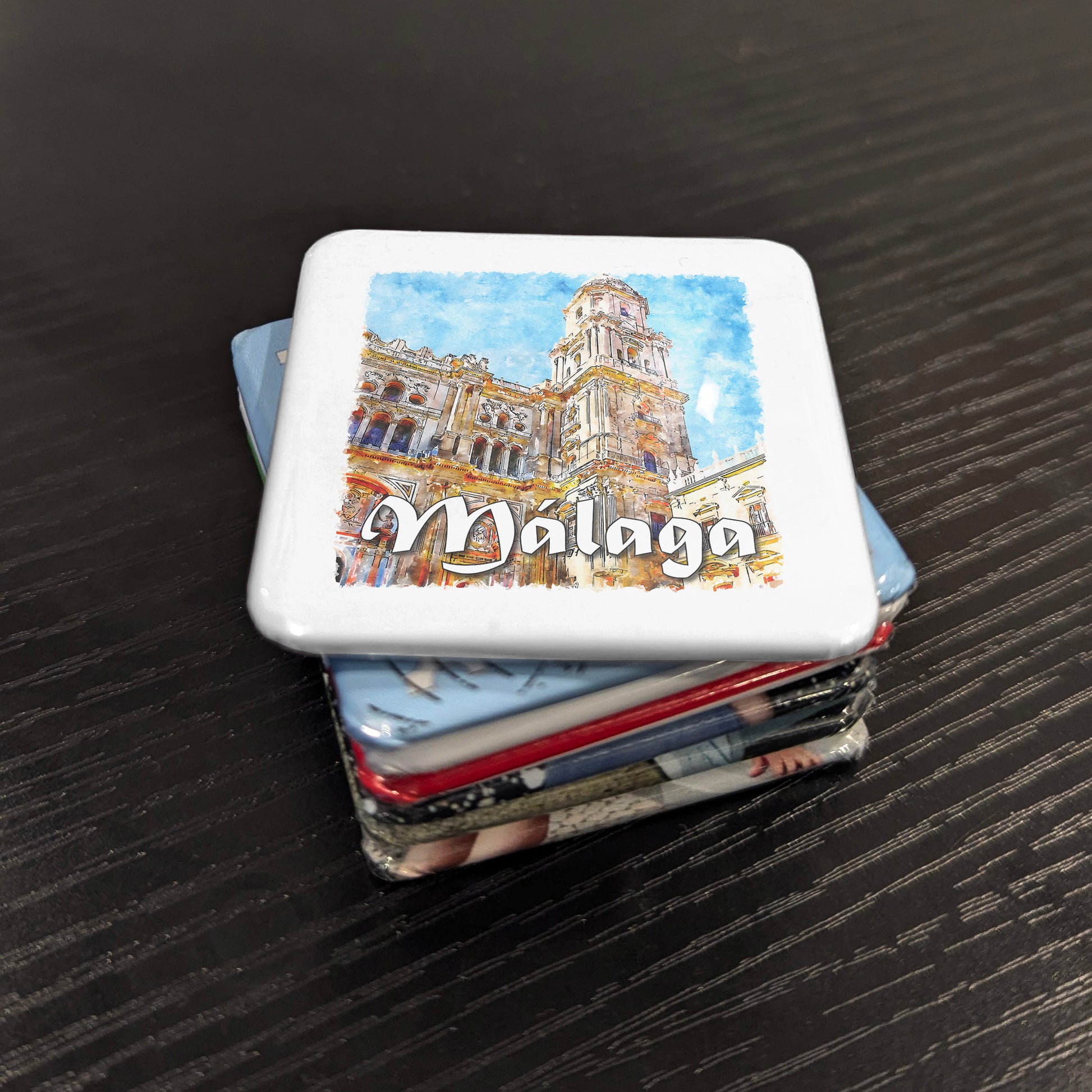 Malaga Spain Fridge Magnet - PhiloPerse