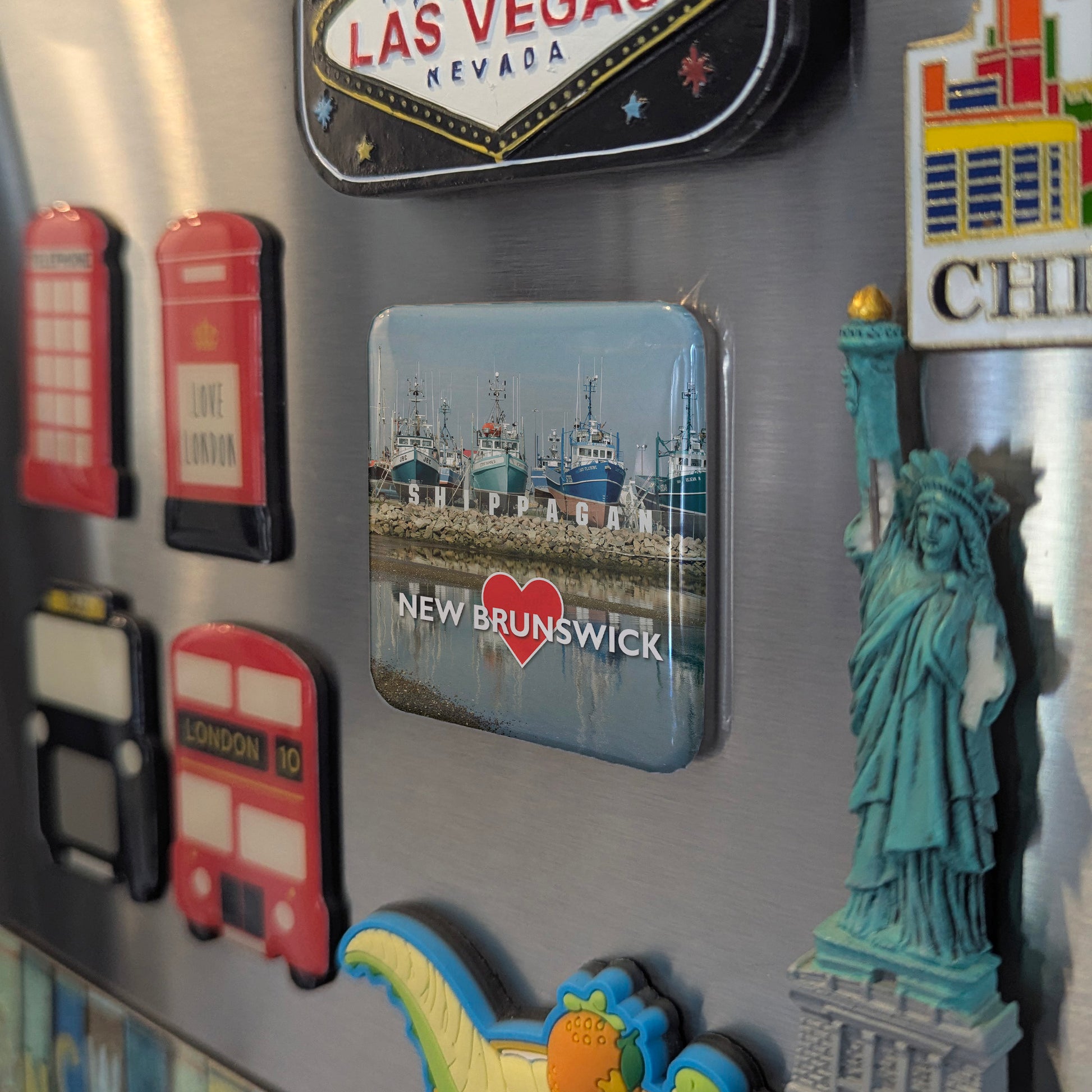 New Brunswick Fridge Magnet - PhiloPerse