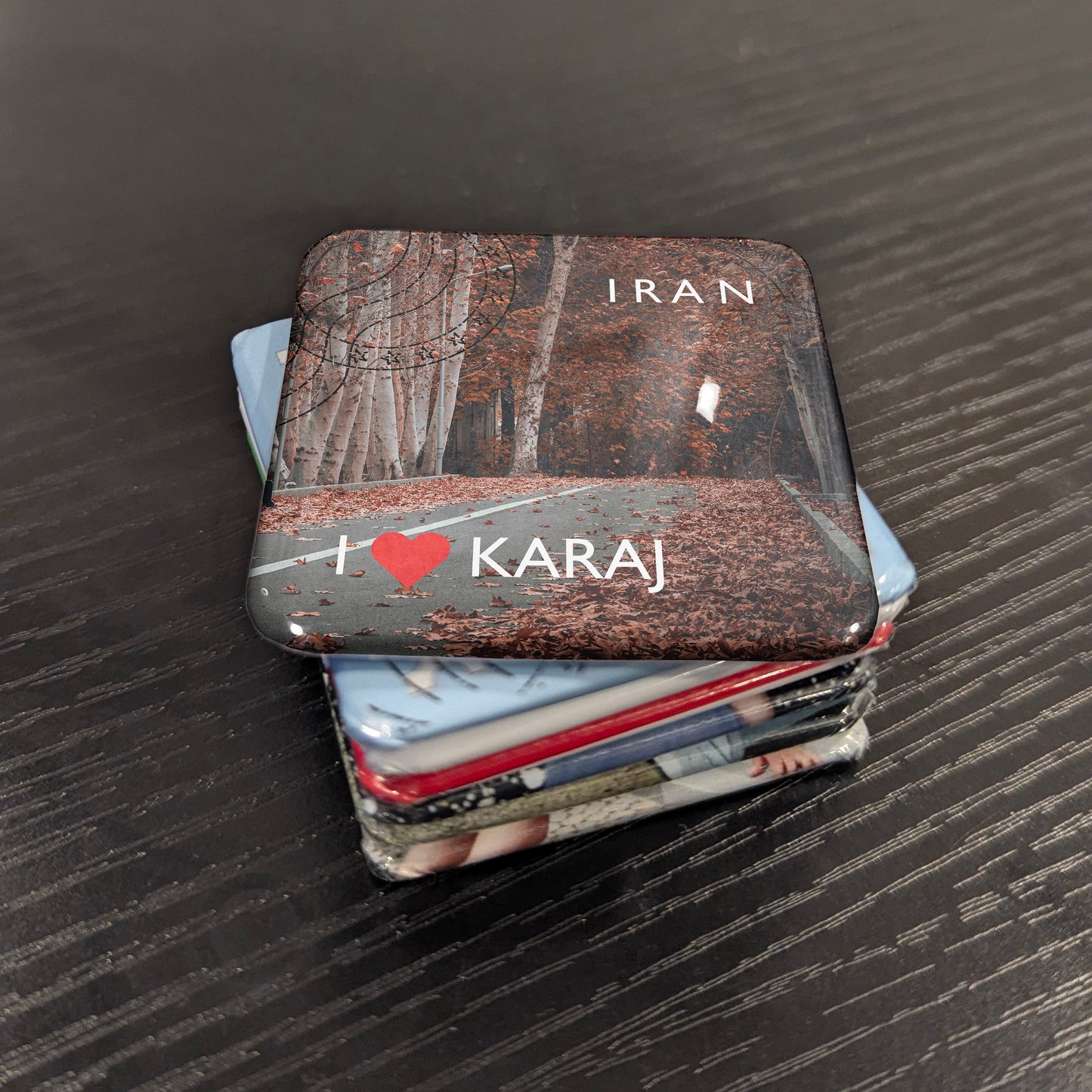 I Love Karaj Fridge Magnet - PhiloPerse