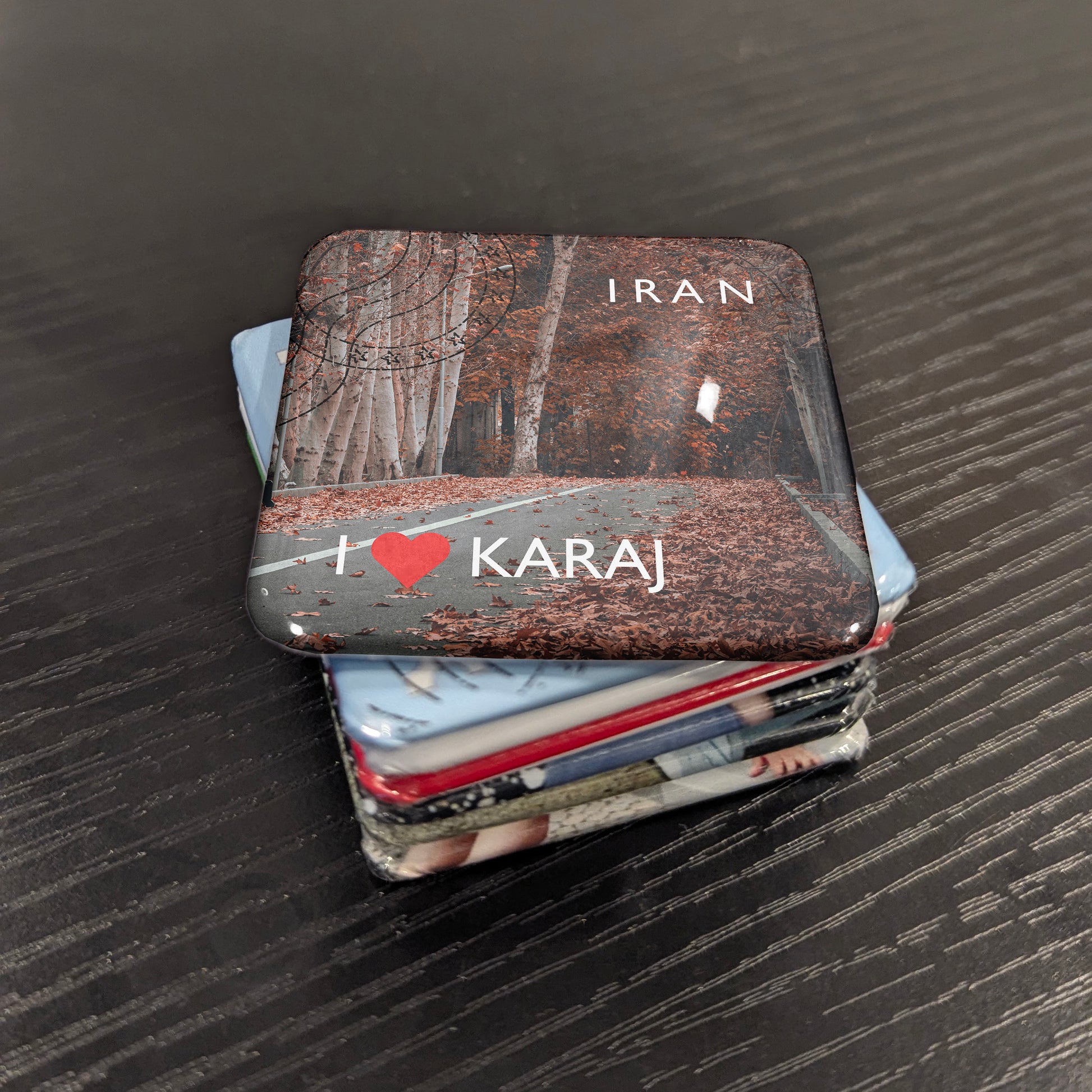 I Love Karaj Fridge Magnet - PhiloPerse